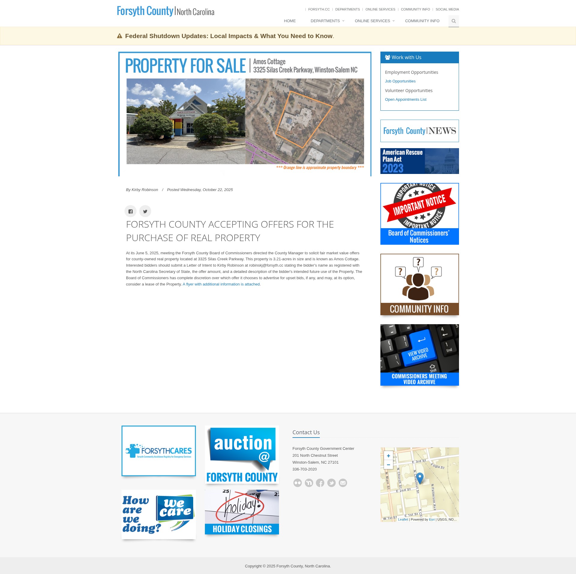 Screenshot of forsyth.cc