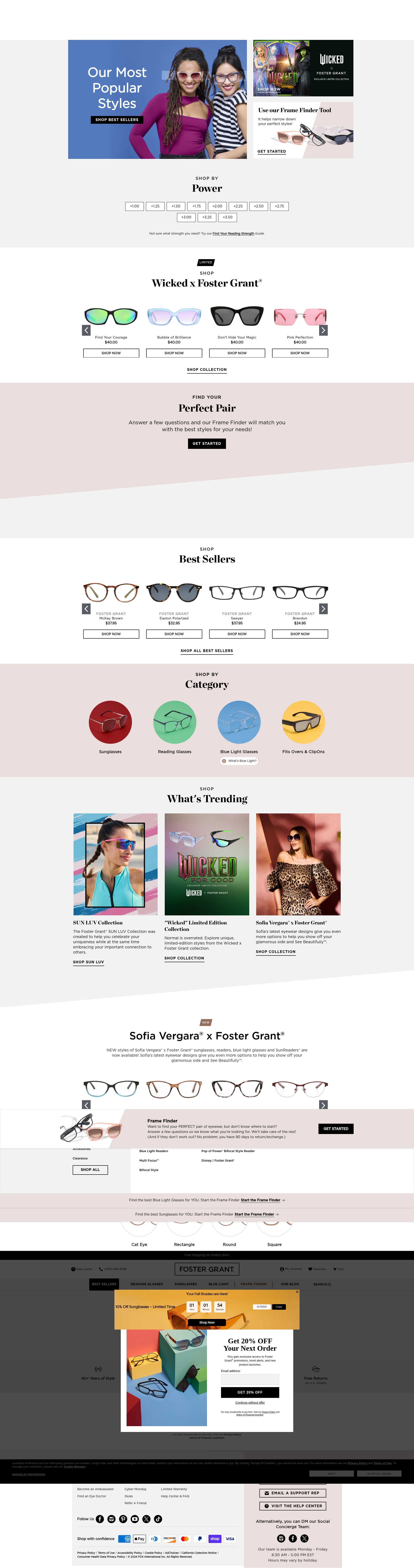 Screenshot of fostergrant.com