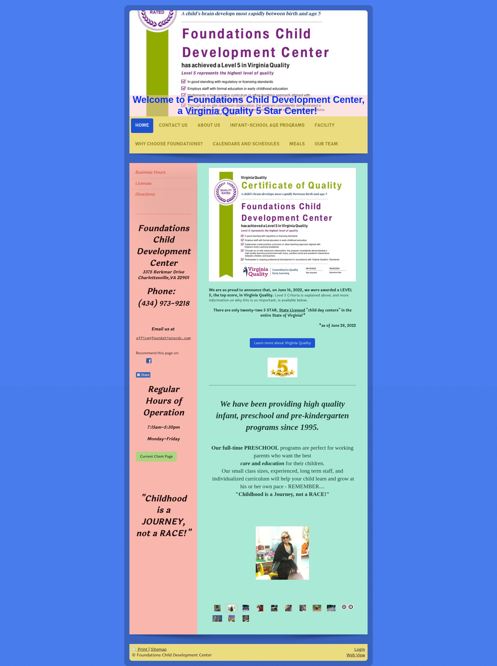 Screenshot of foundationscdc.com