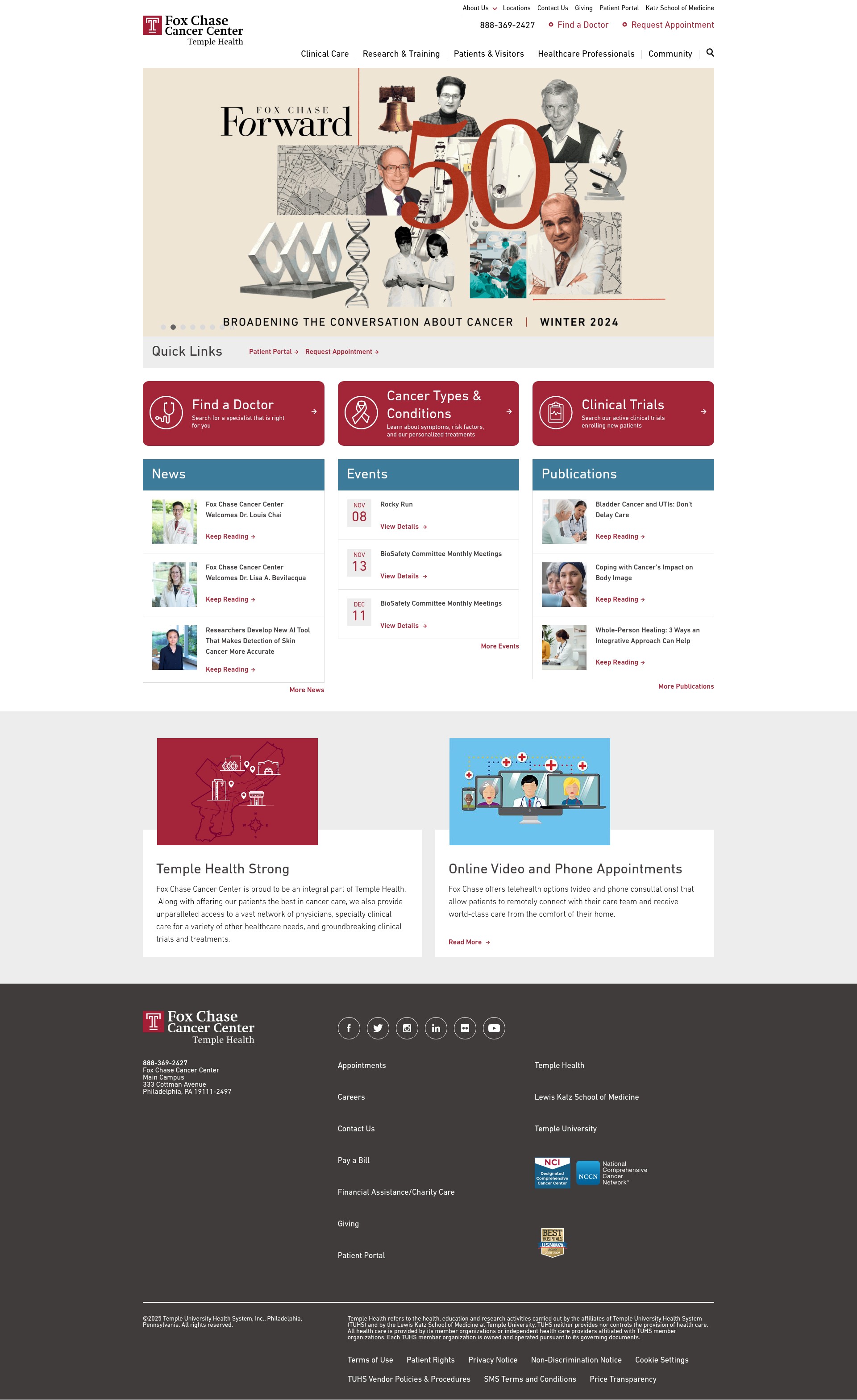 Screenshot of foxchase.org
