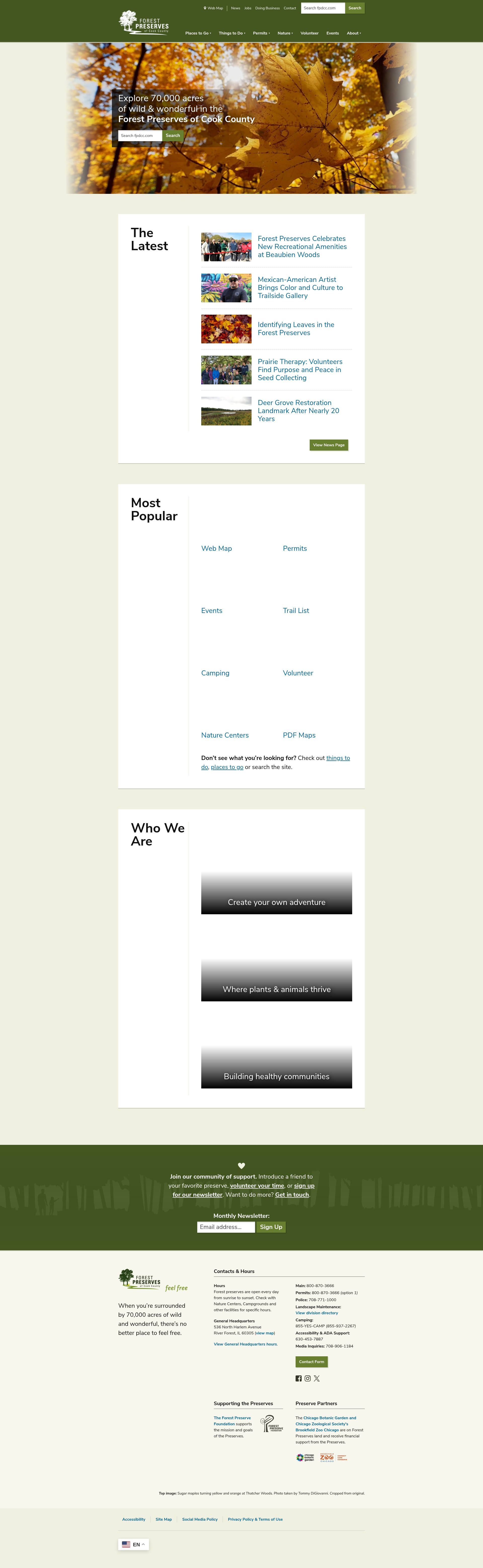 Screenshot of fpdcc.com