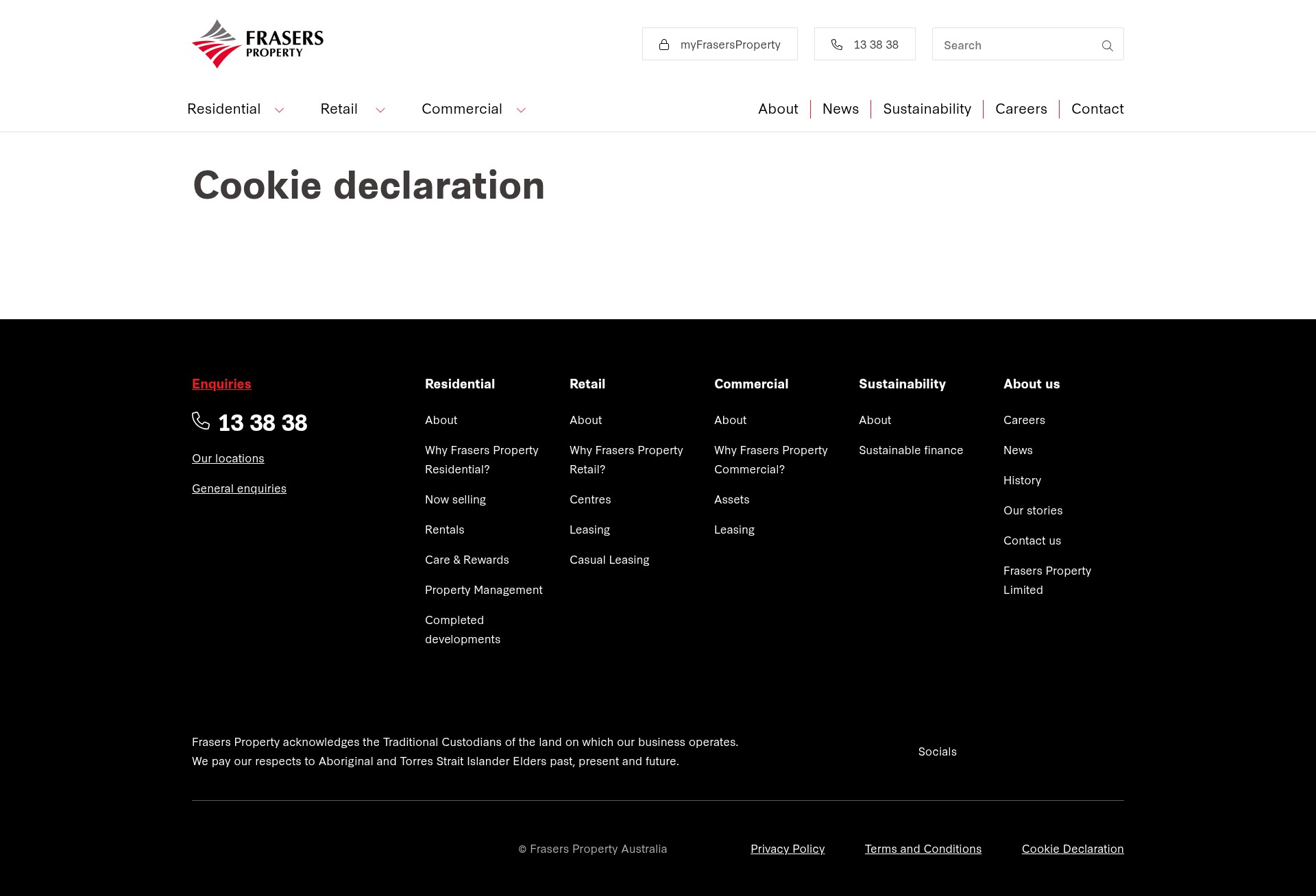 Screenshot of frasersproperty.com.au