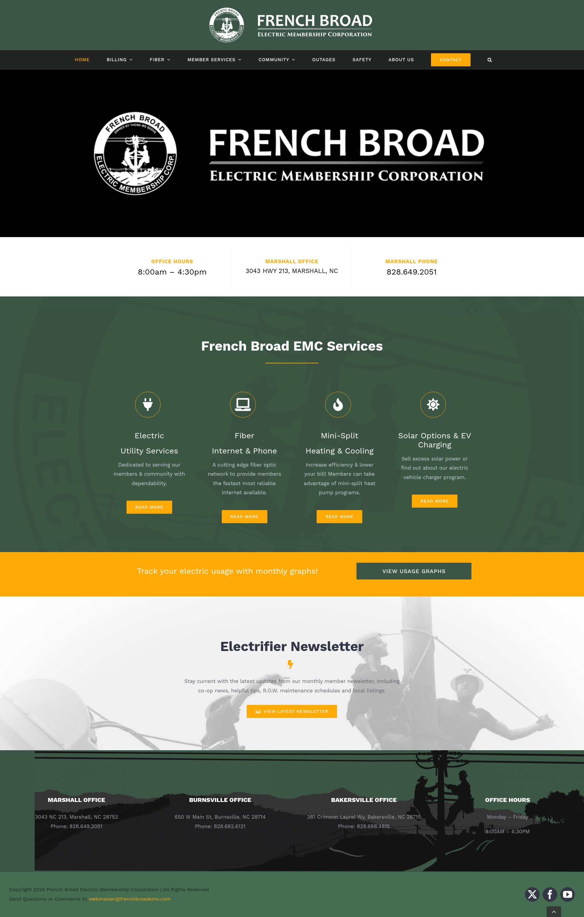 Screenshot of frenchbroademc.com
