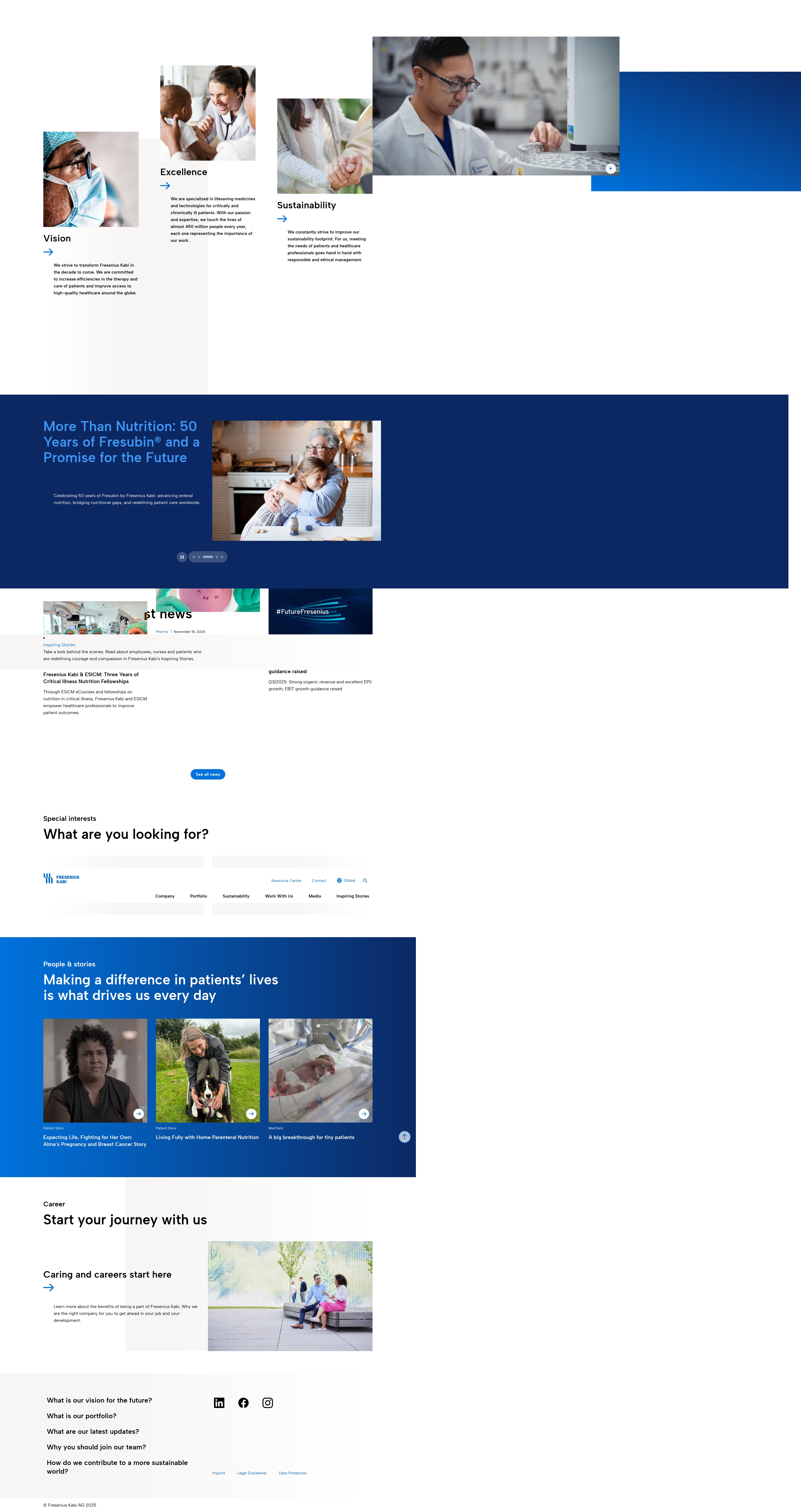 Screenshot of fresenius-kabi.com