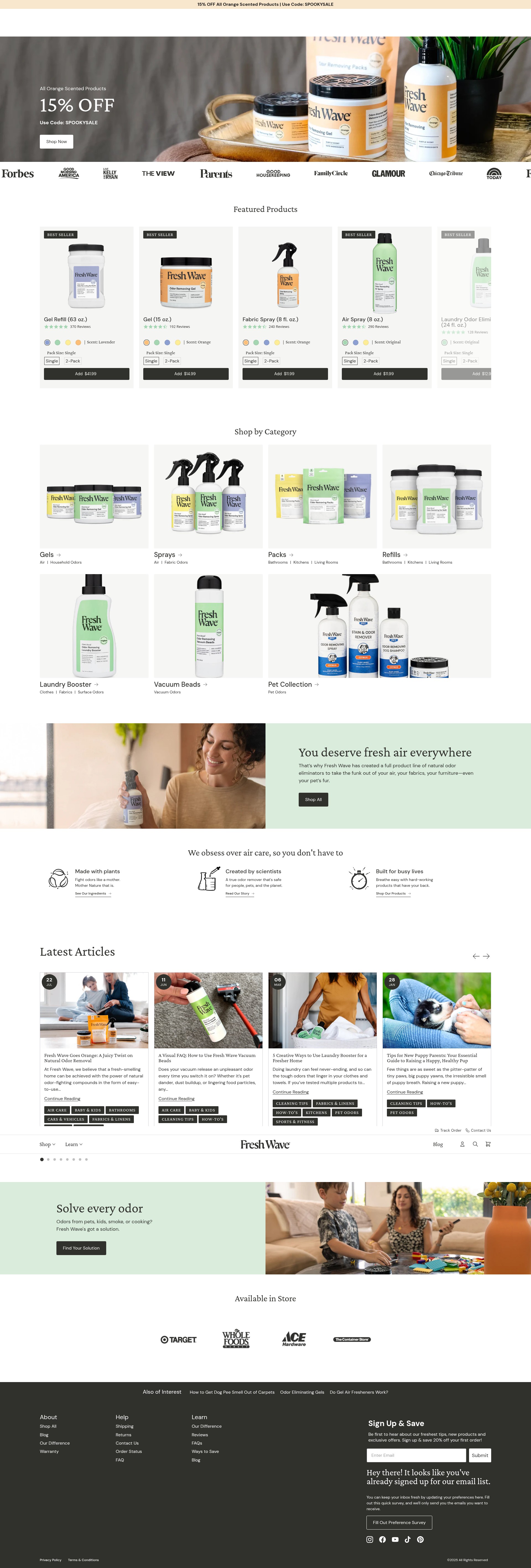 Screenshot of freshwaveworks.com