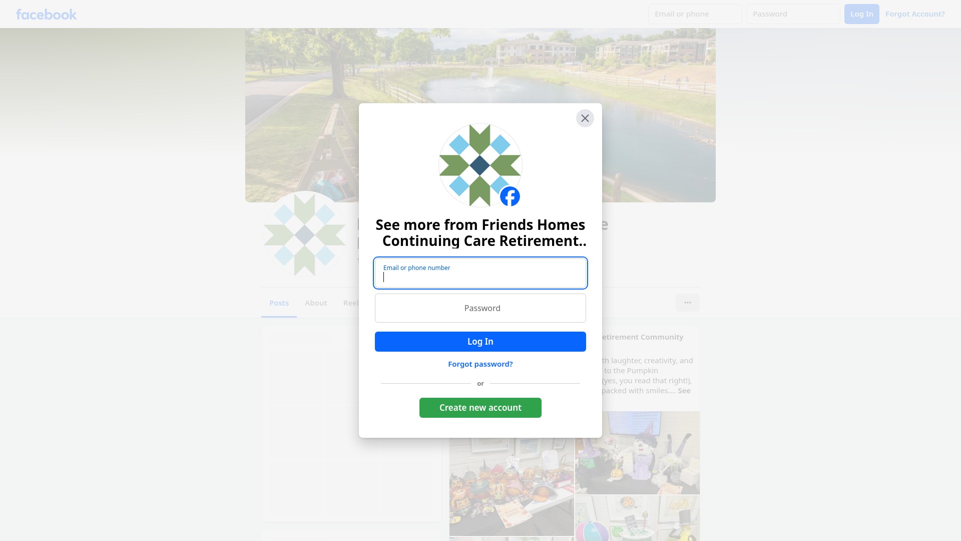 Screenshot of friendshomes.org