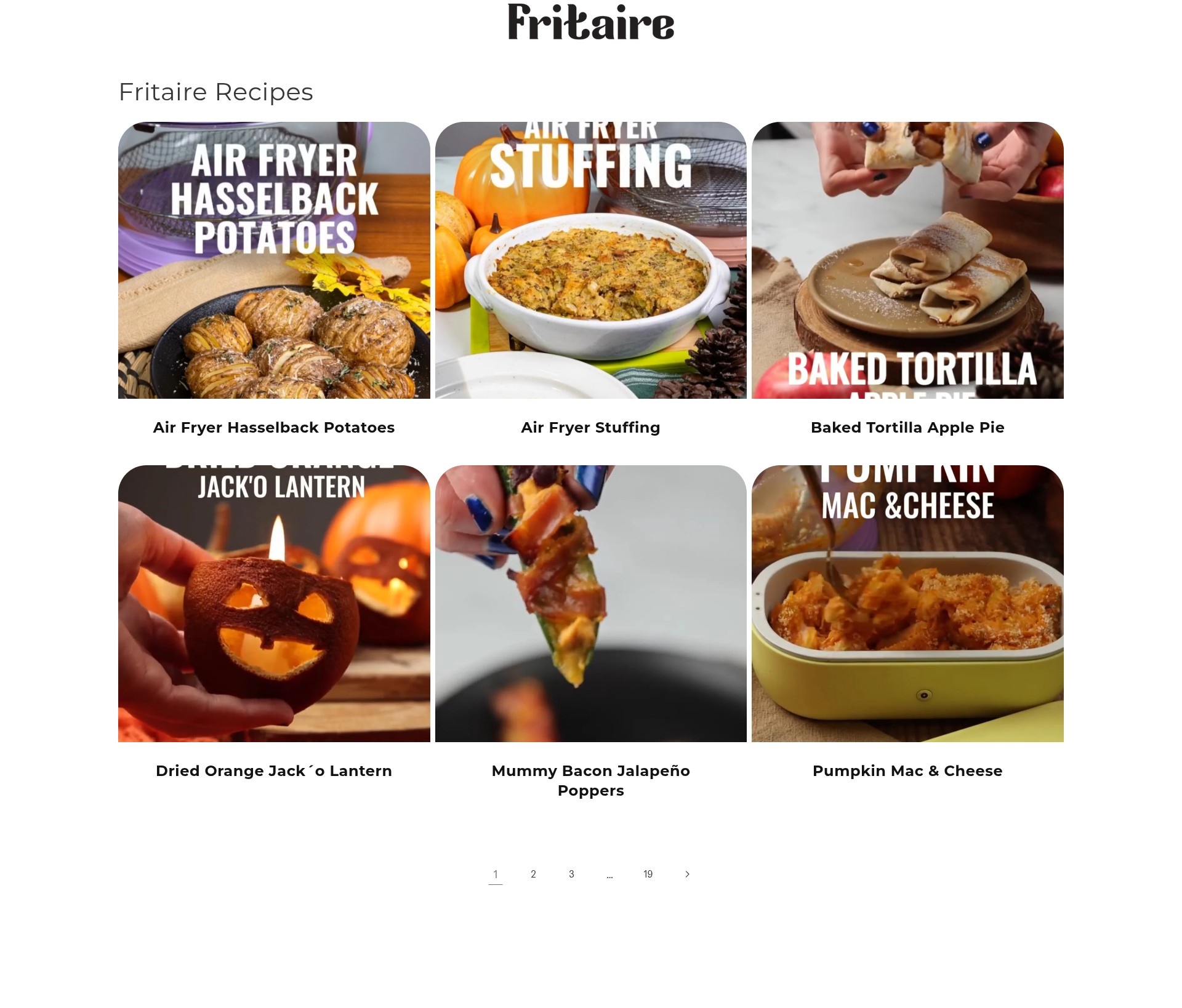 Screenshot of fritaire.com