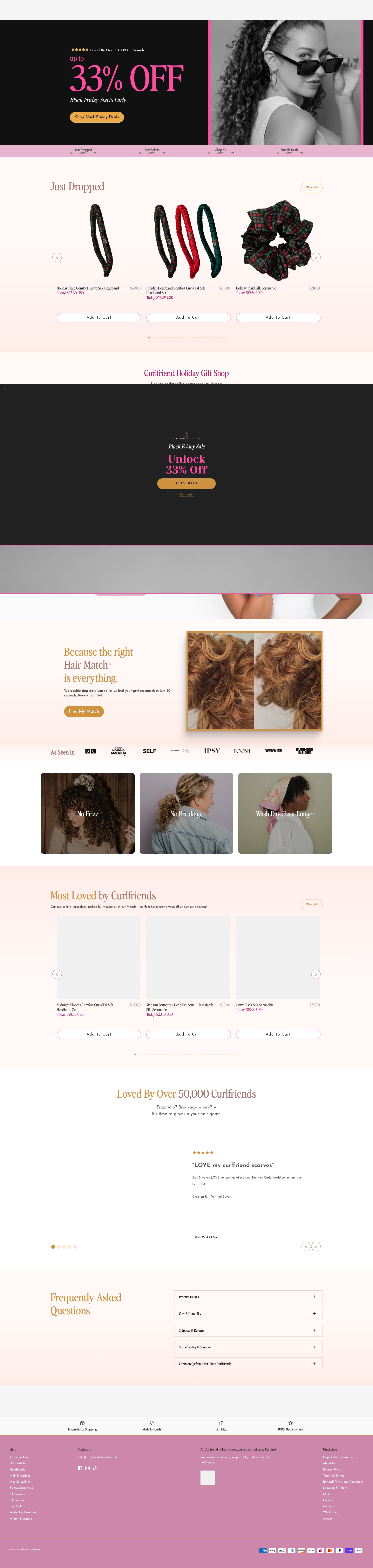Screenshot of frizzandfrillzz.myshopify.com