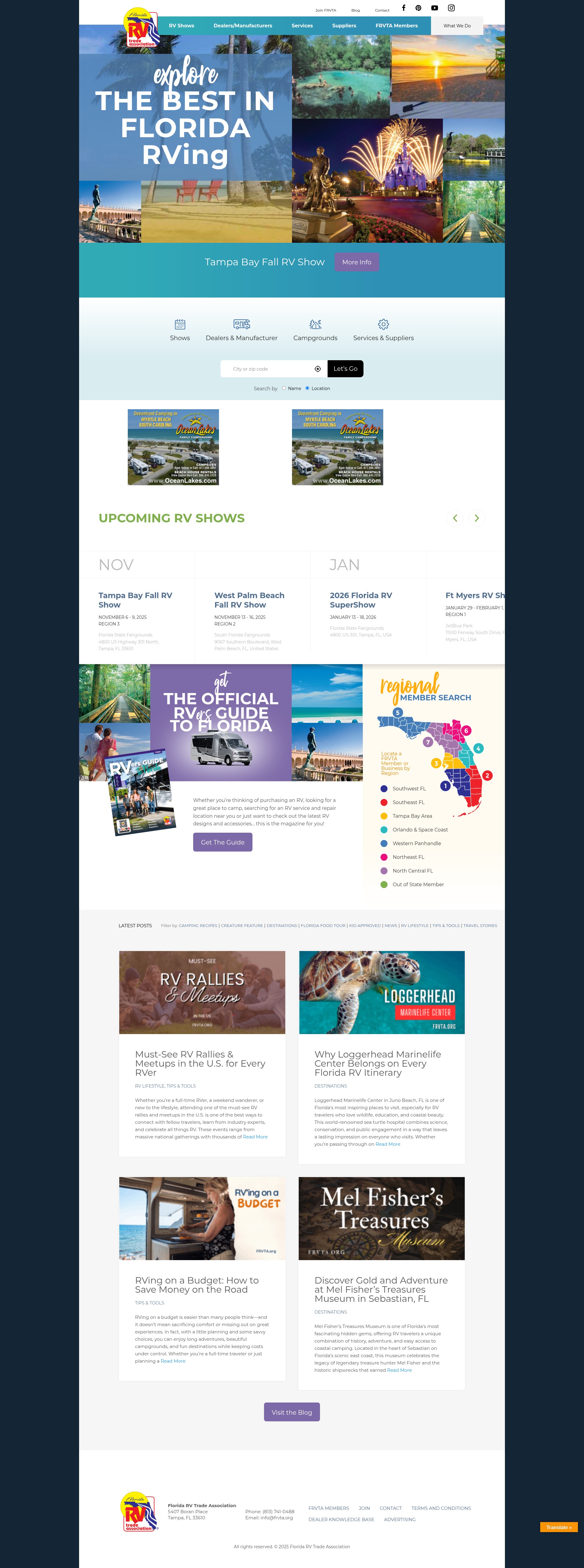 Screenshot of frvta.org