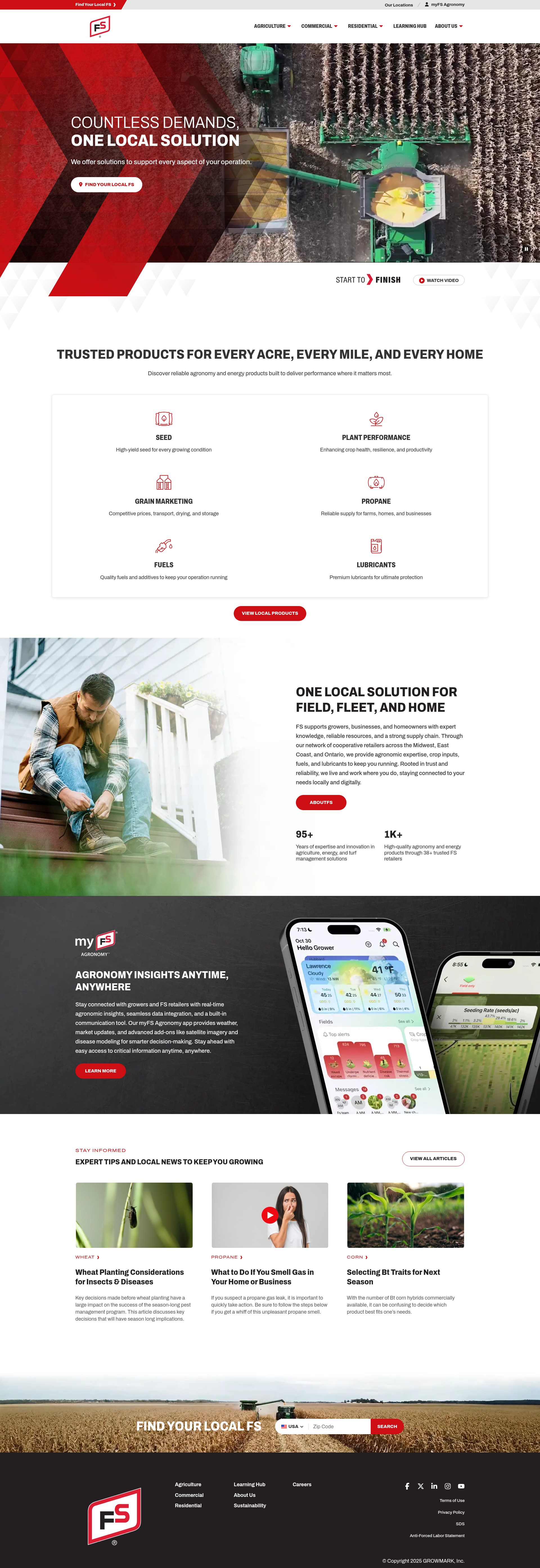 Screenshot of fscooperatives.com