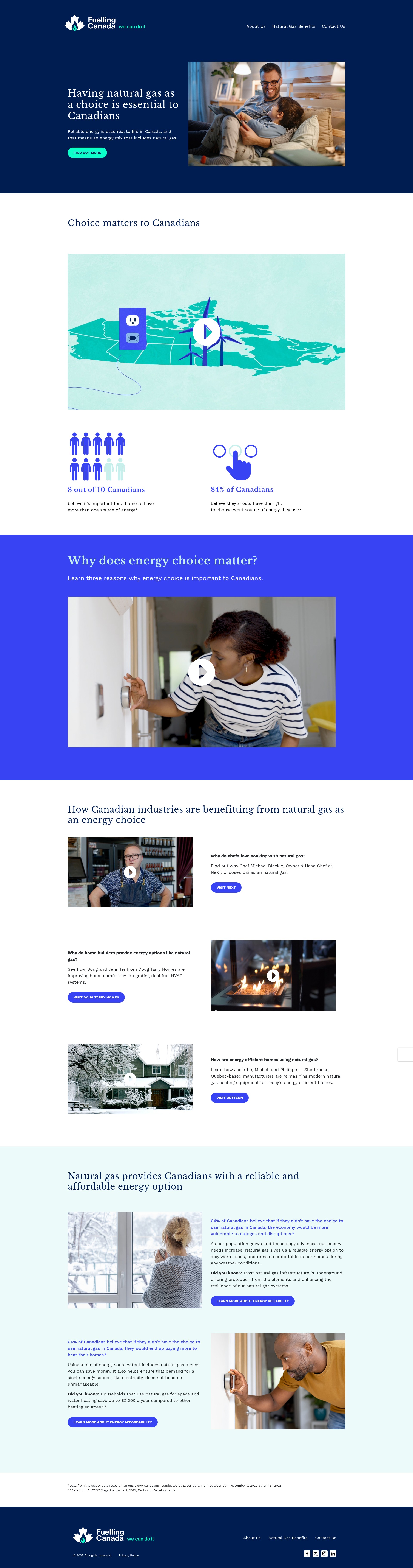Screenshot of fuellingcanada.ca