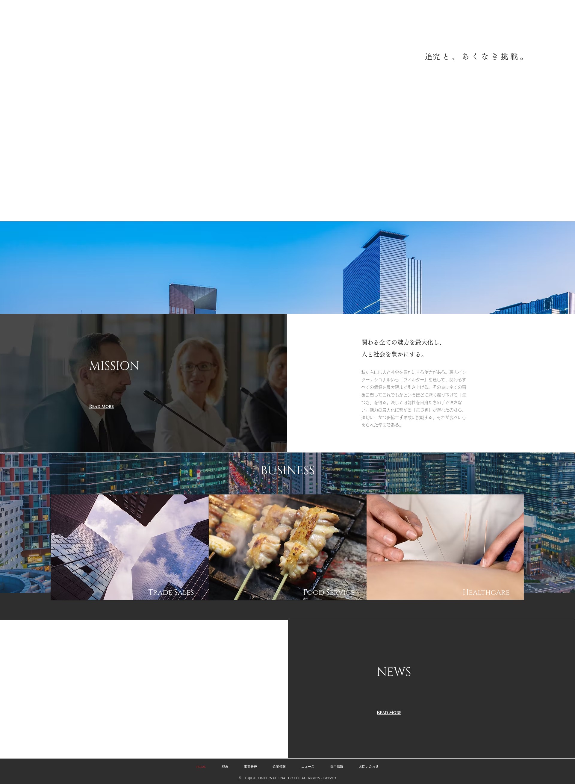 Screenshot of fujichu-international.com