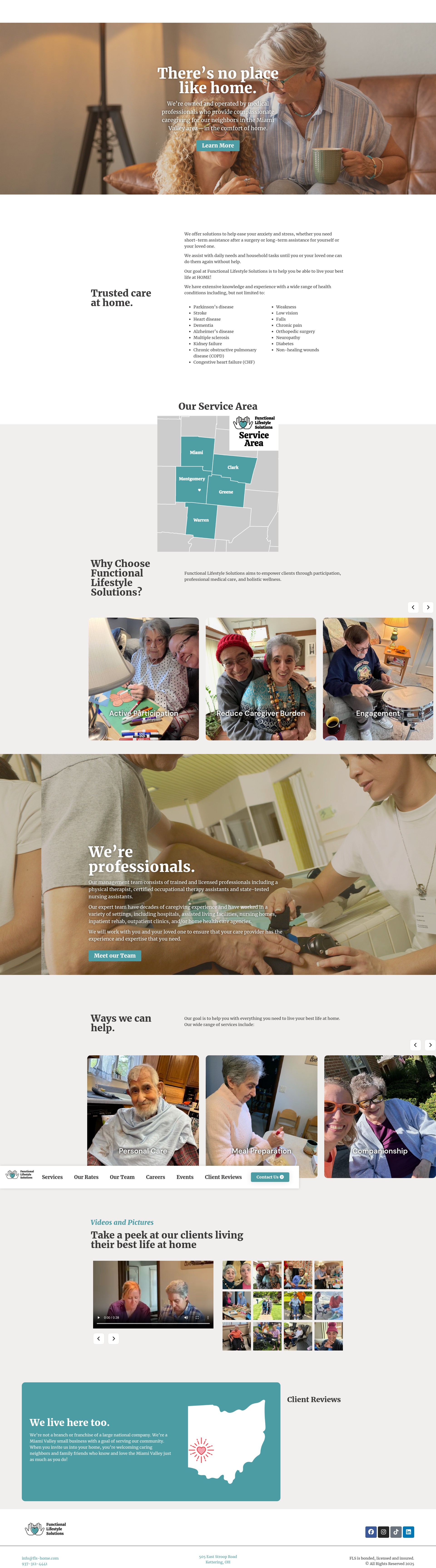 Screenshot of functionallifestylesolutions.com