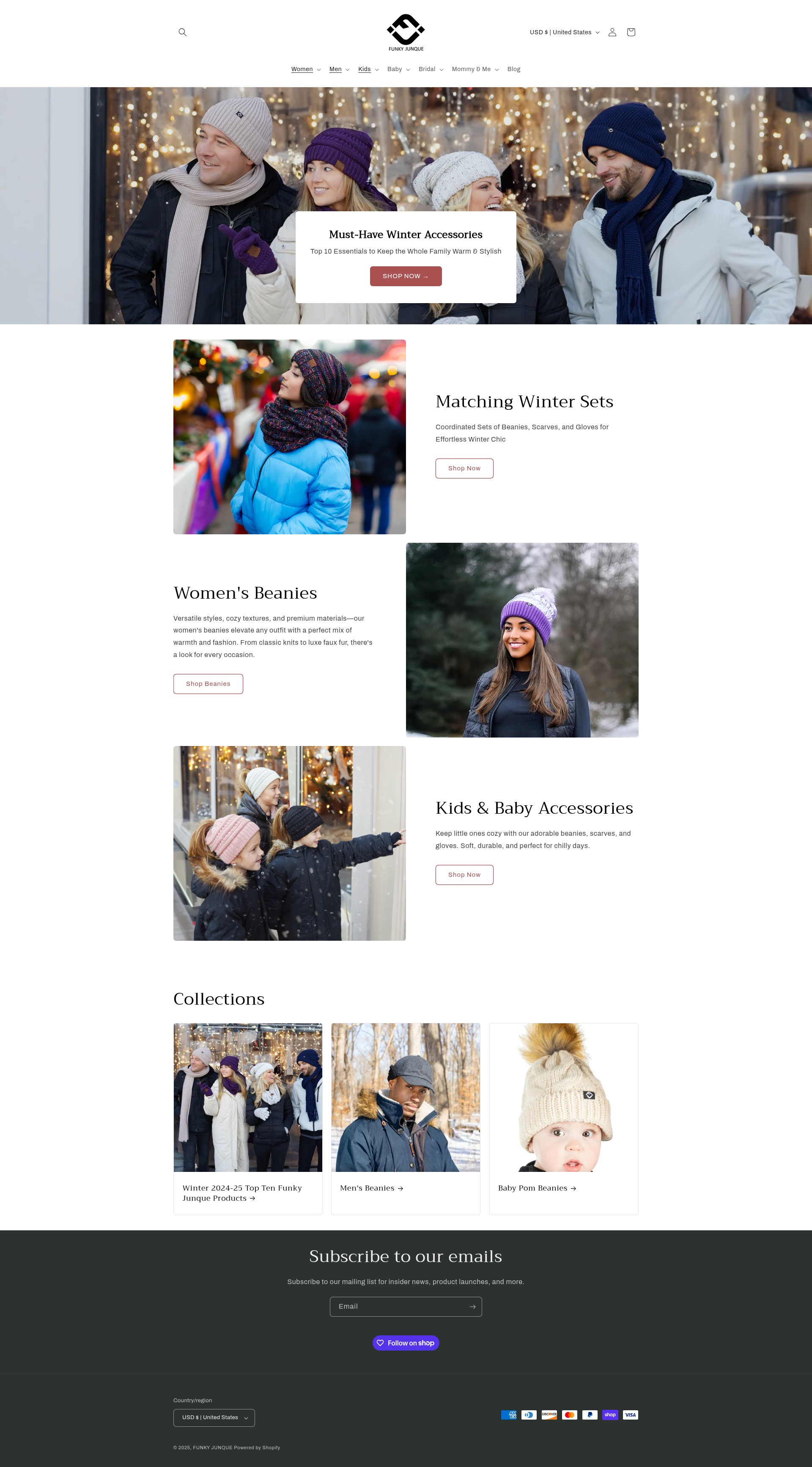 Screenshot of funky-junque.net