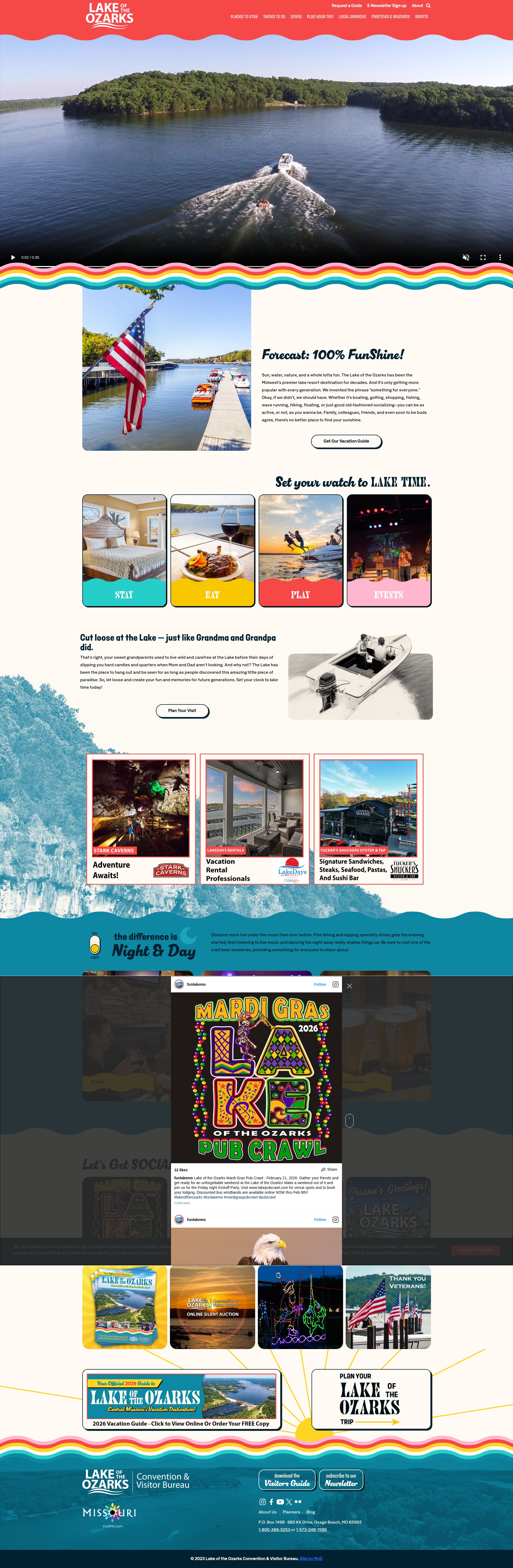Screenshot of funlake.com