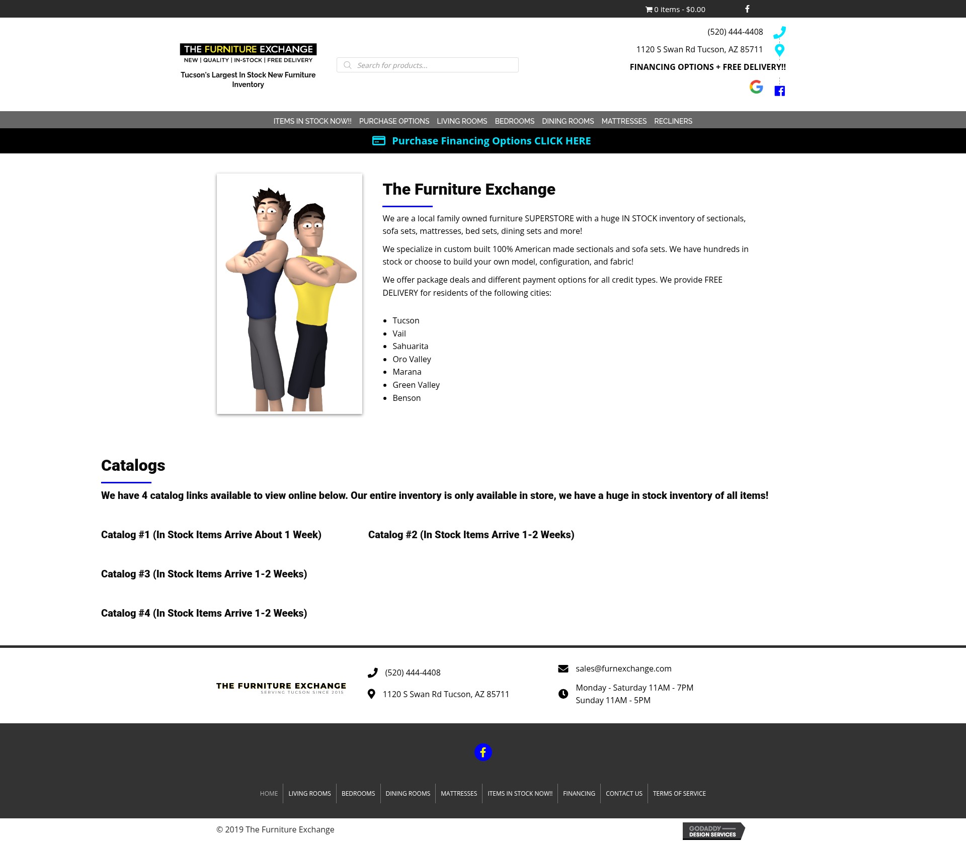 Screenshot of furnexchange.com
