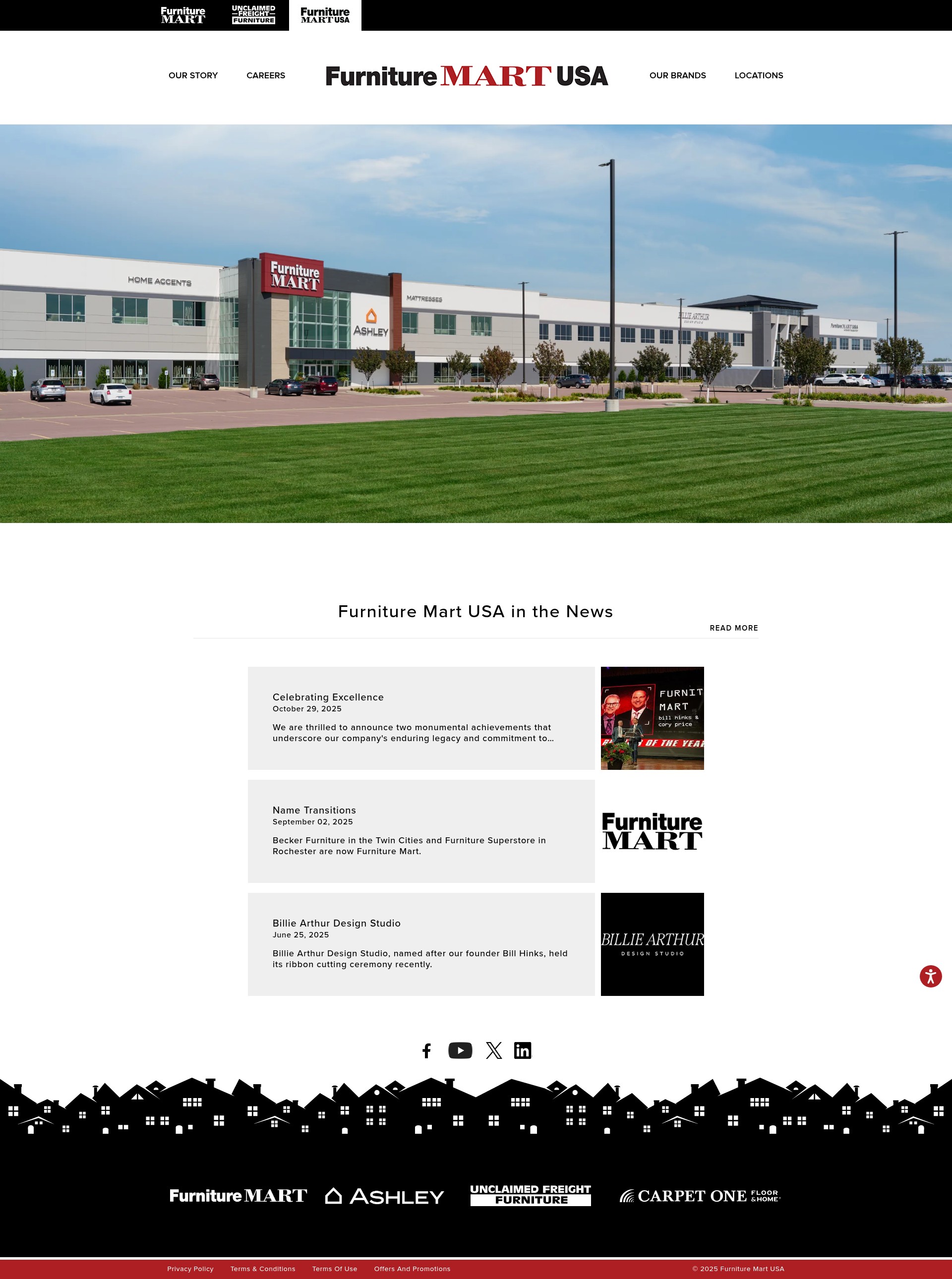 Screenshot of furnituremartusa.com