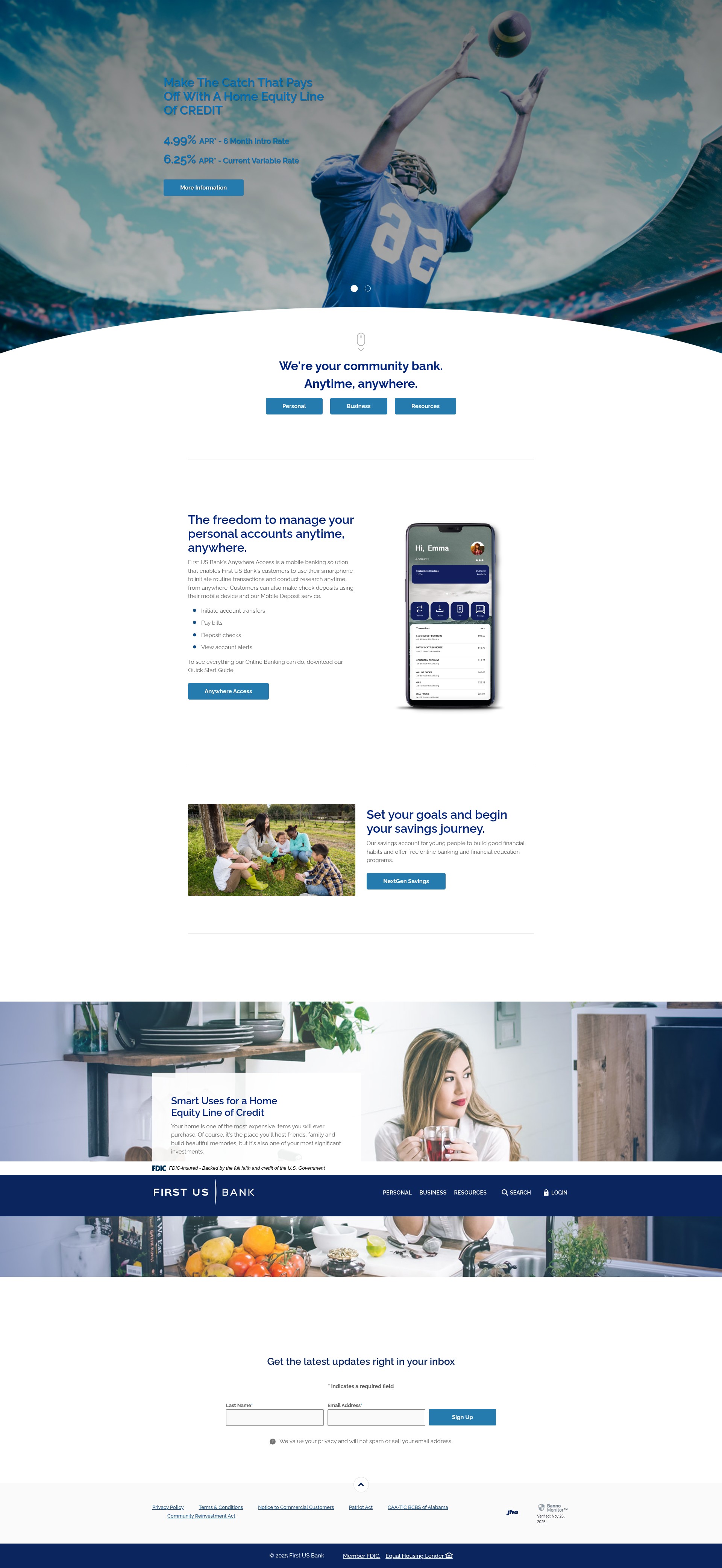 Screenshot of fusb.com