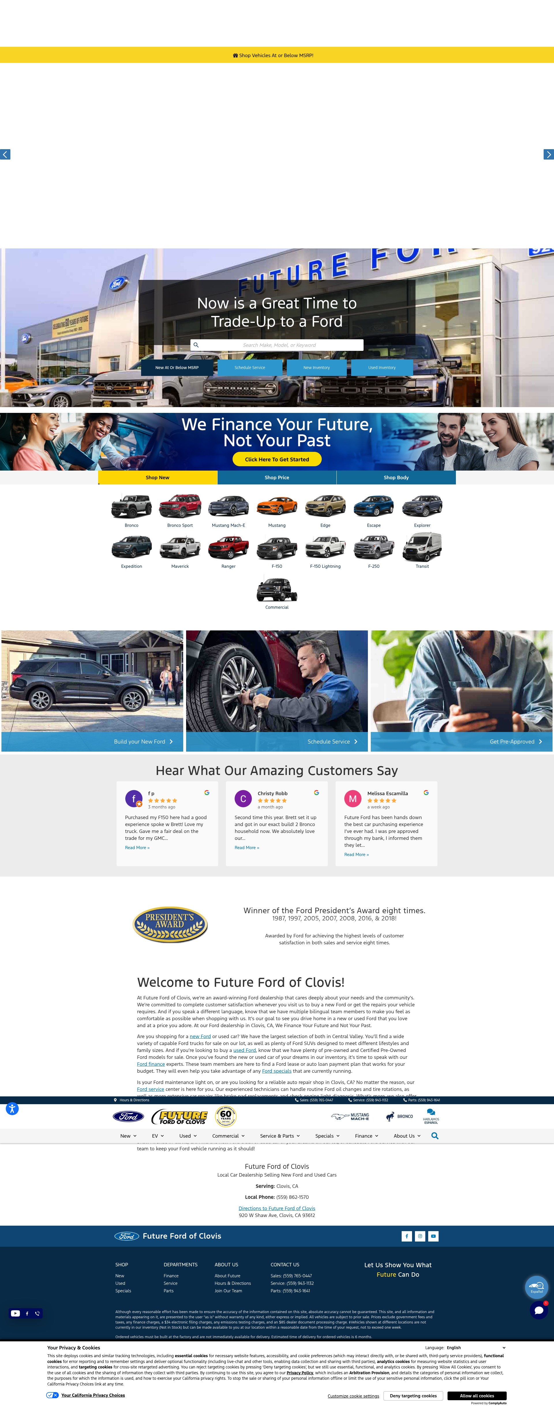 Screenshot of futurefordclovis.com