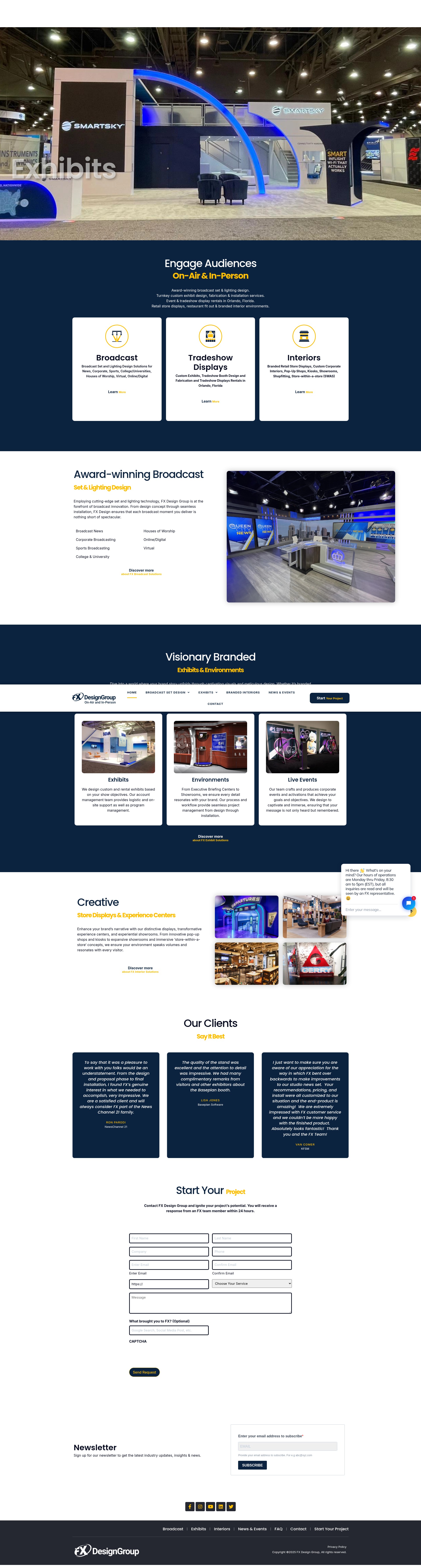 Screenshot of fxgroup.tv