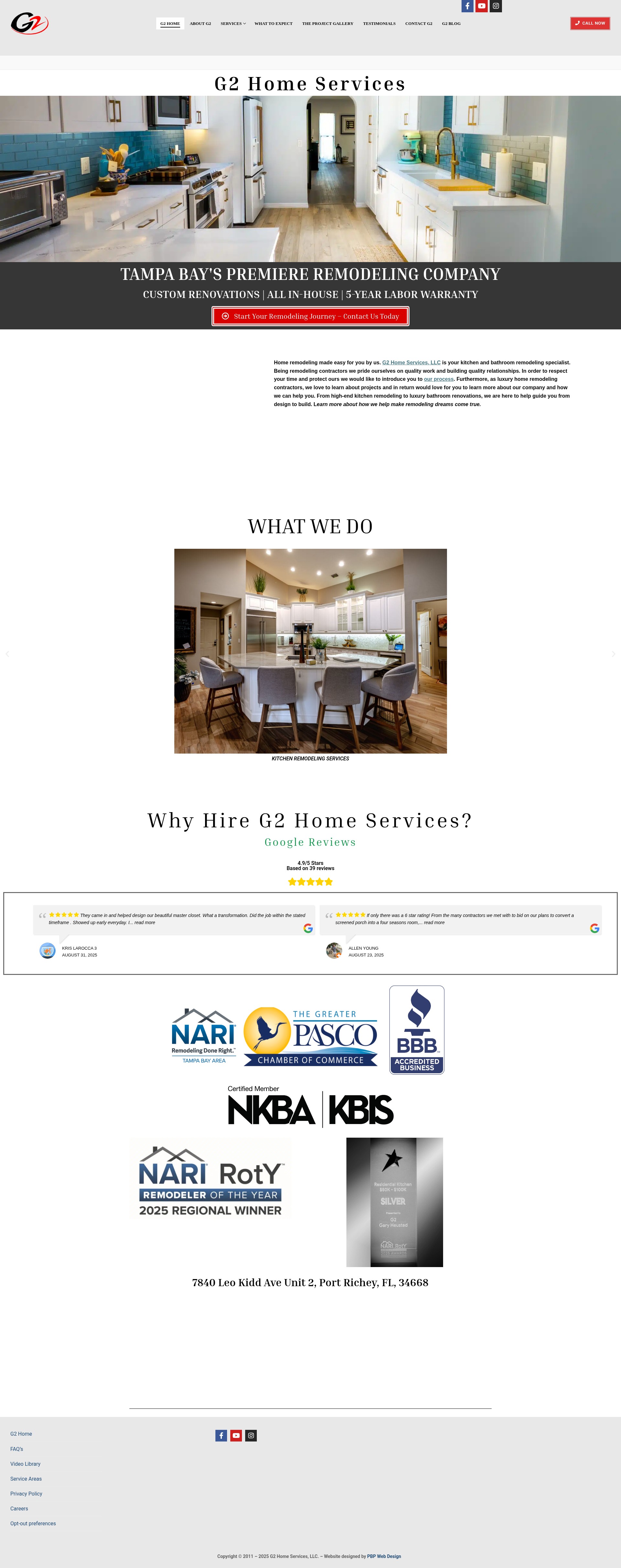 Screenshot of g2homeservices.com