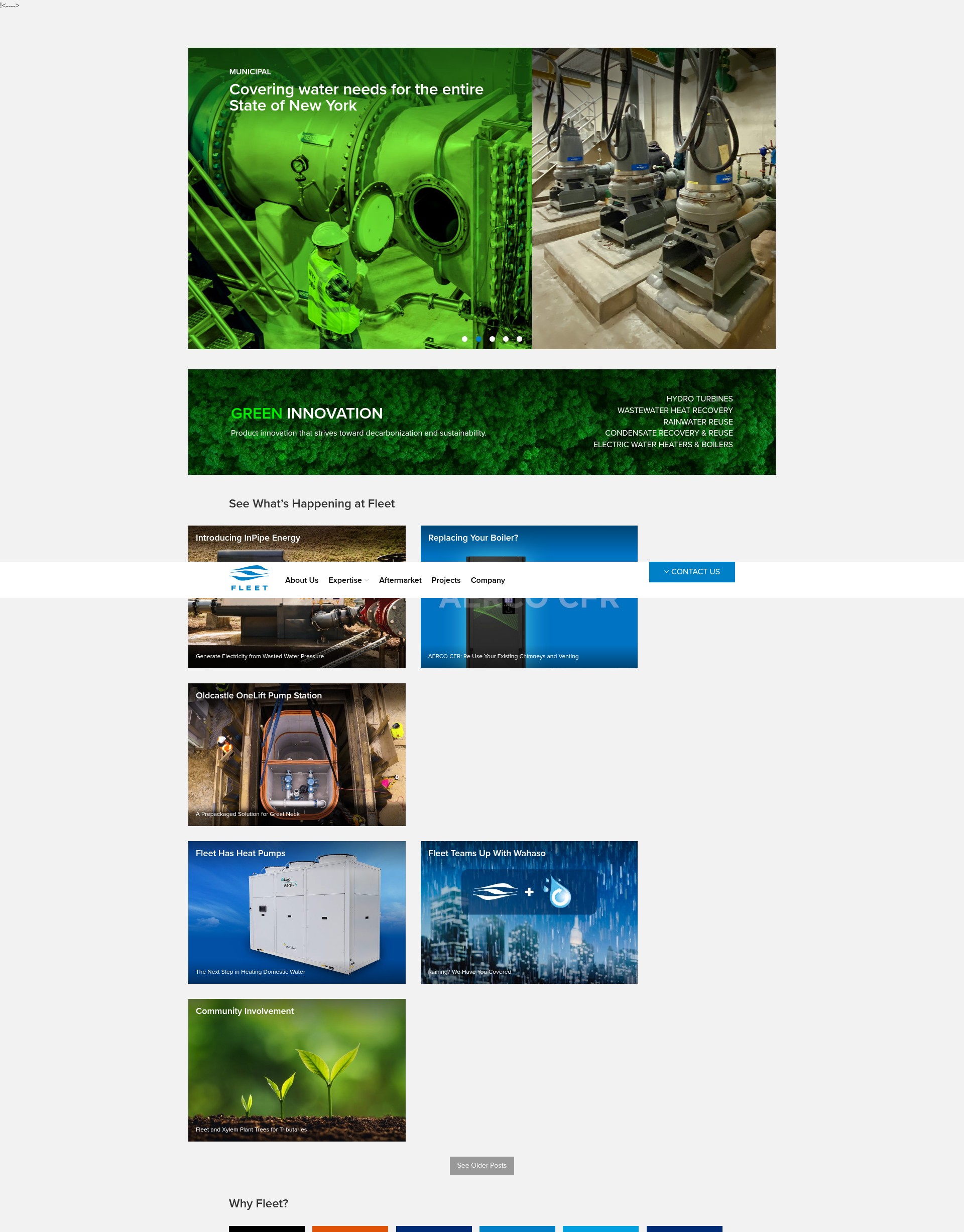 Screenshot of gafleet.com