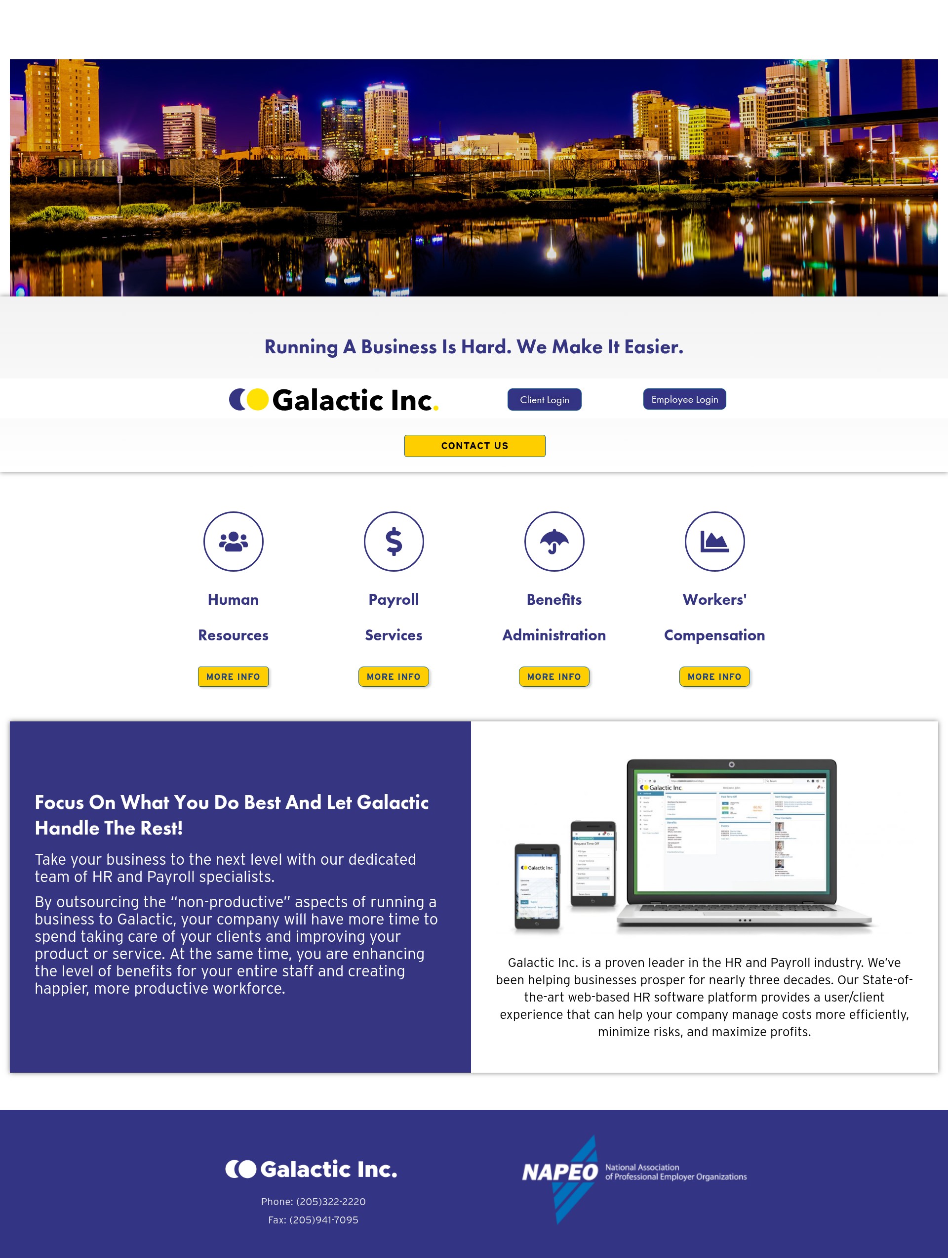 Screenshot of galactic-inc.com