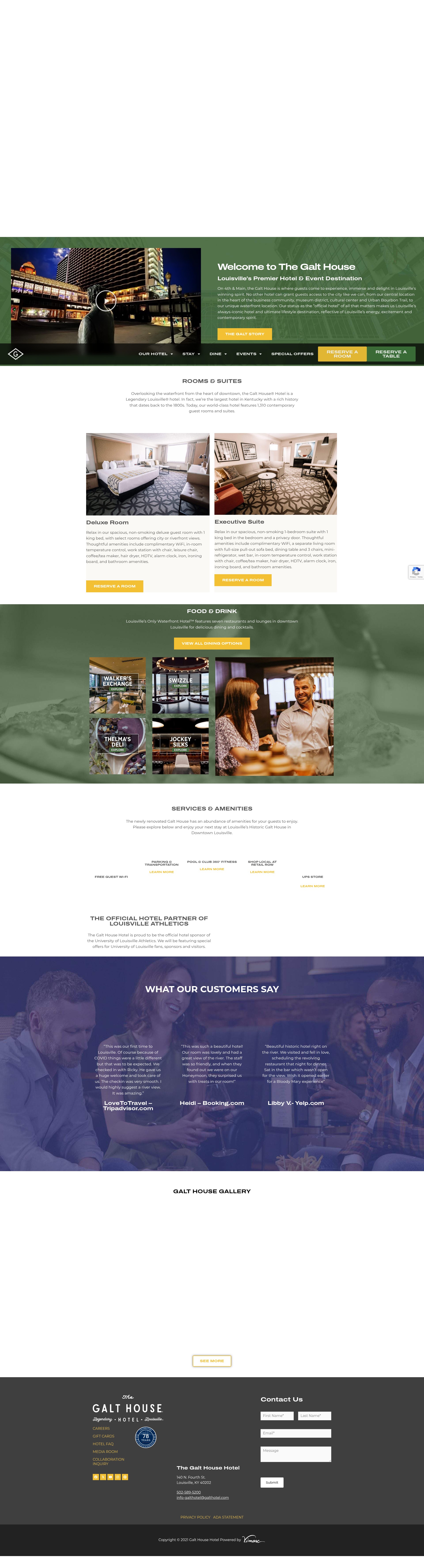 Screenshot of galthouse.com
