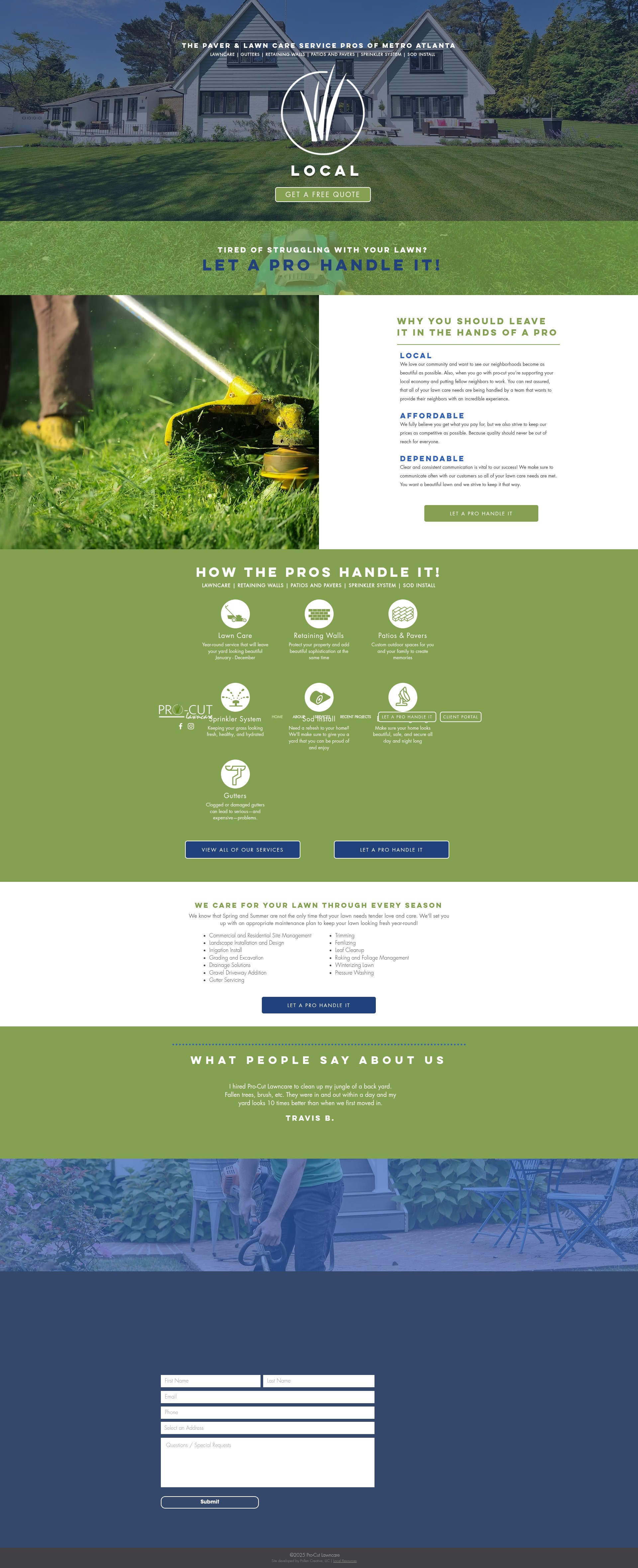 Screenshot of gaprocut.com