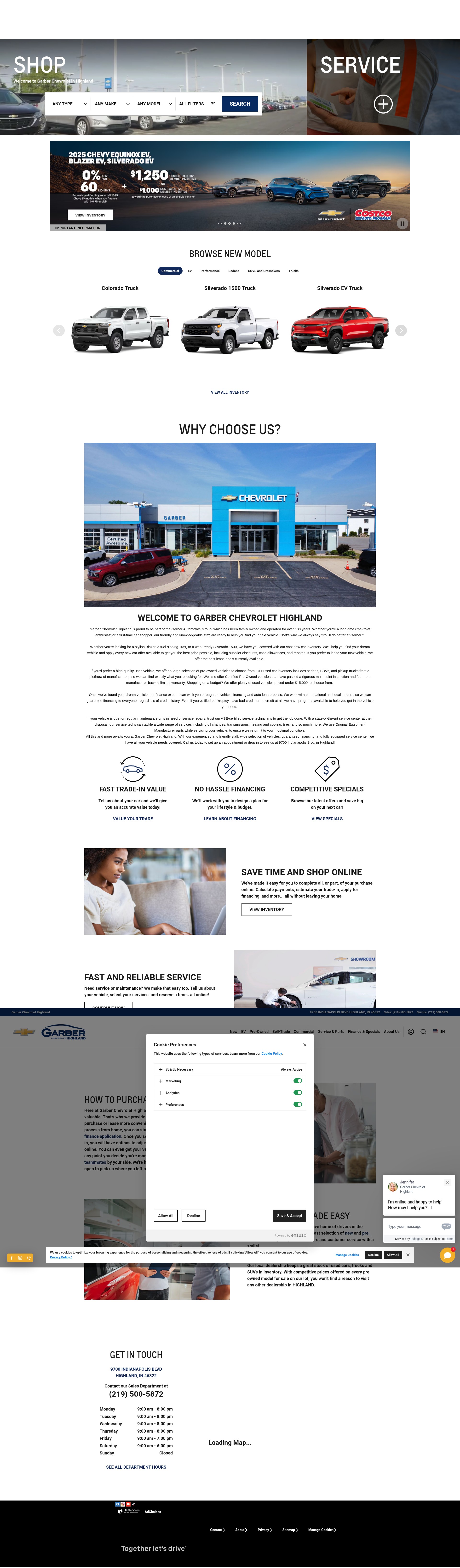 Screenshot of garberhighland.com
