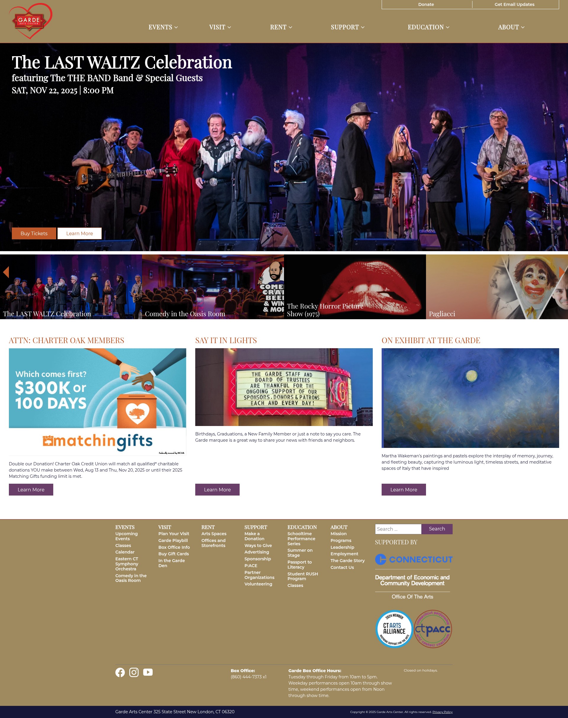 Screenshot of gardearts.org