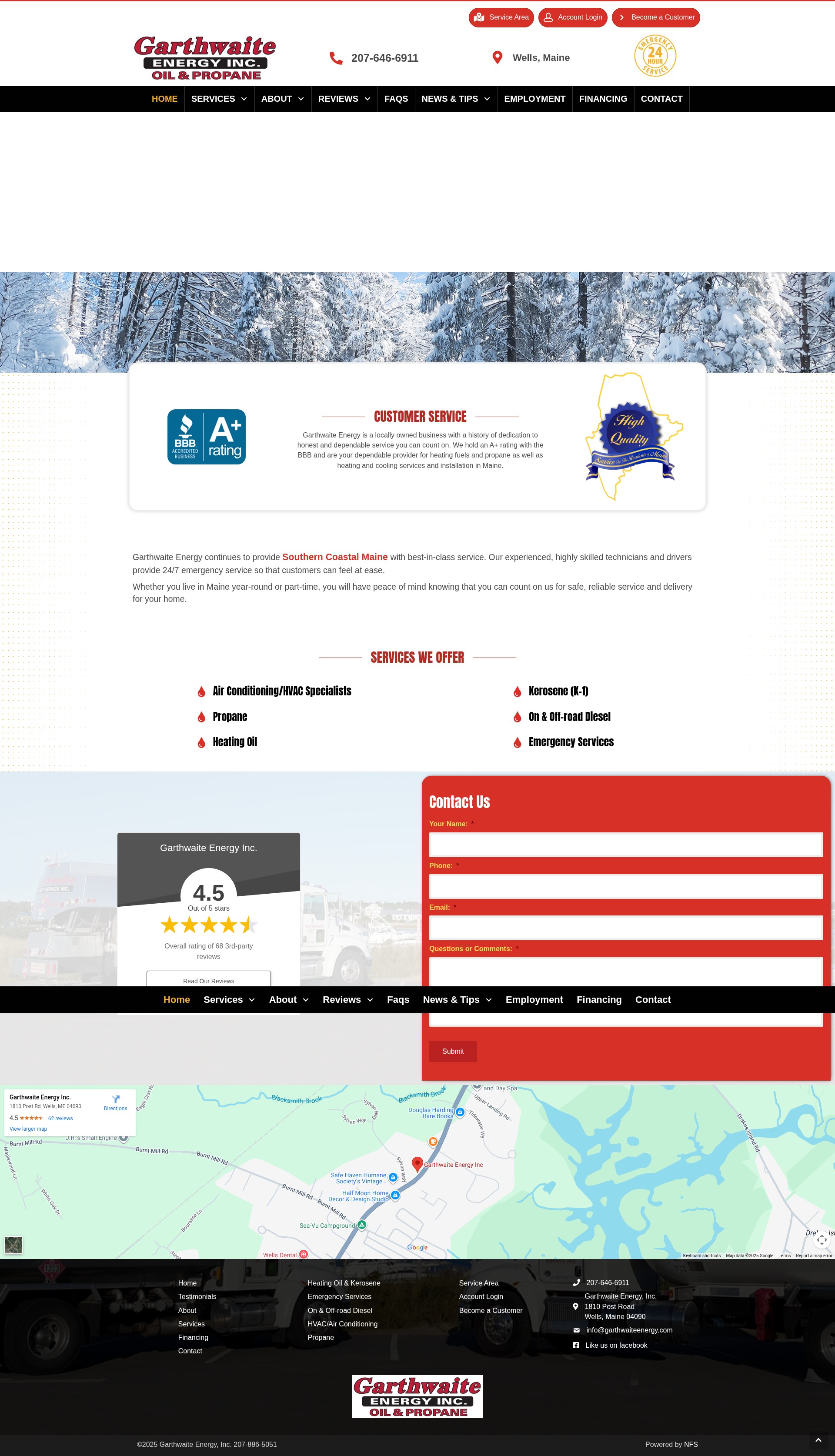 Screenshot of garthwaiteenergy.com