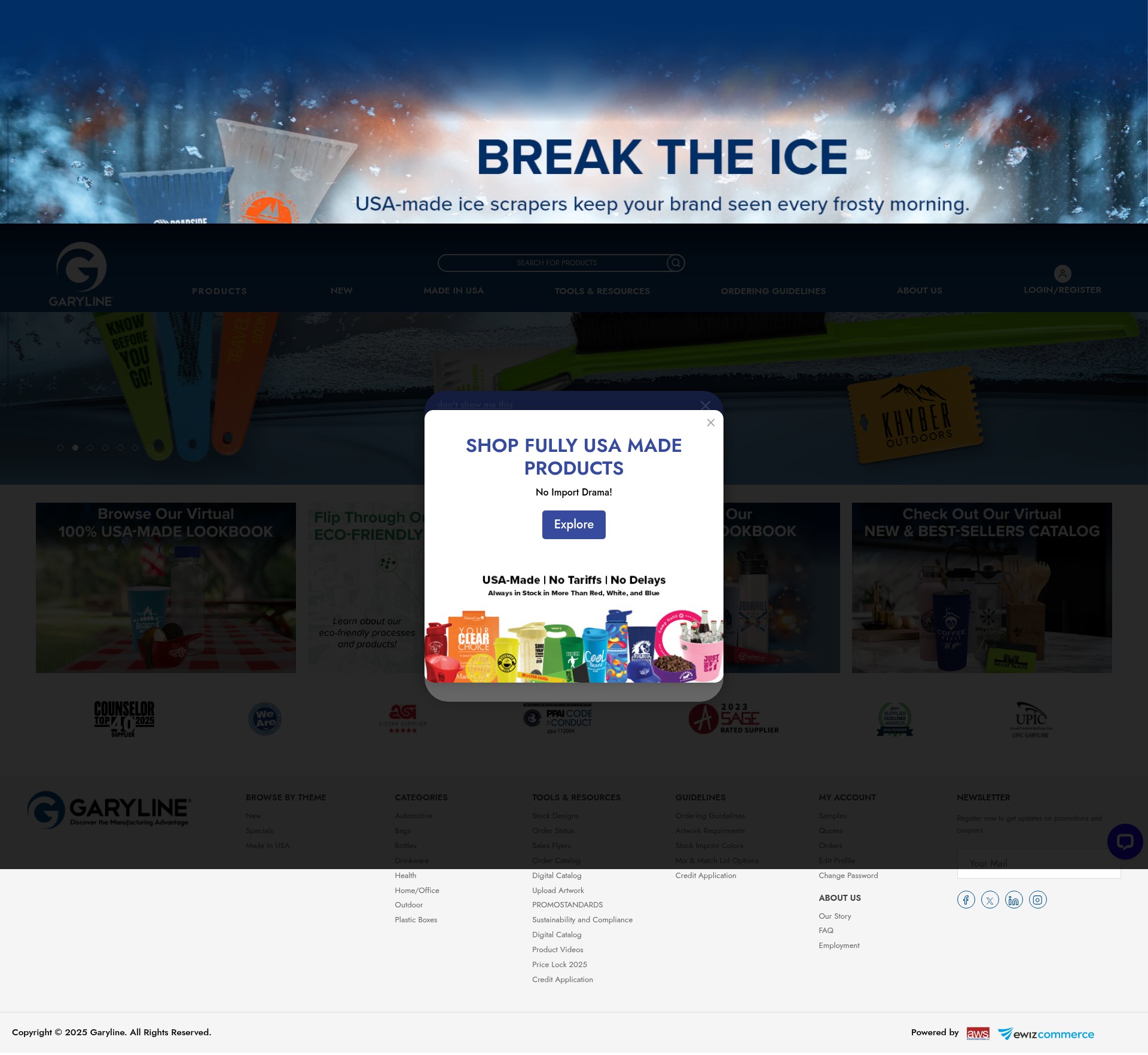 Screenshot of garyline.com