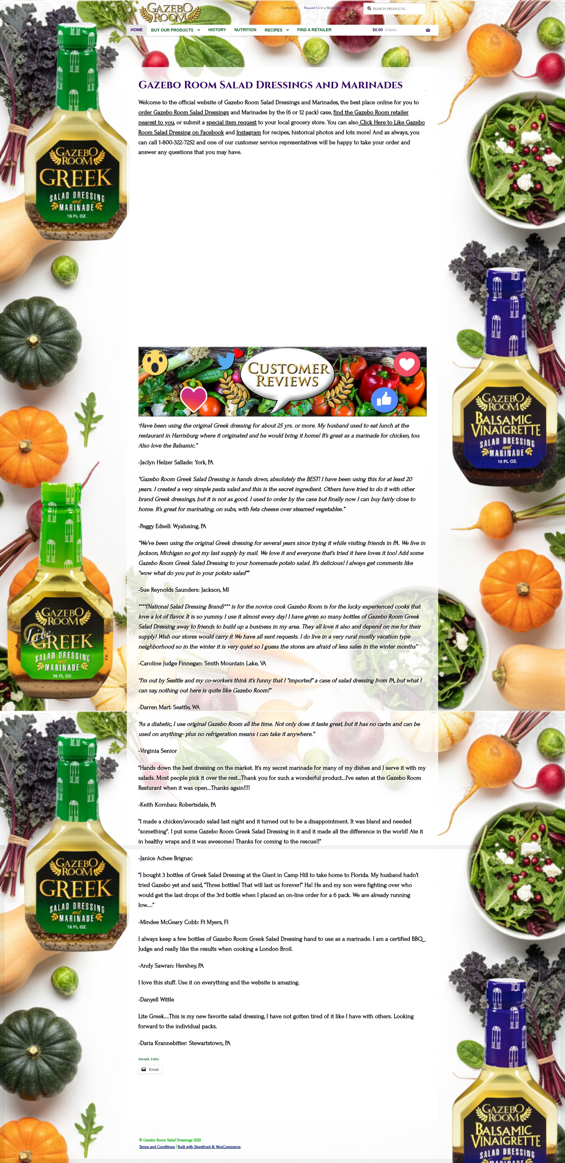 Screenshot of gazeboroom.com
