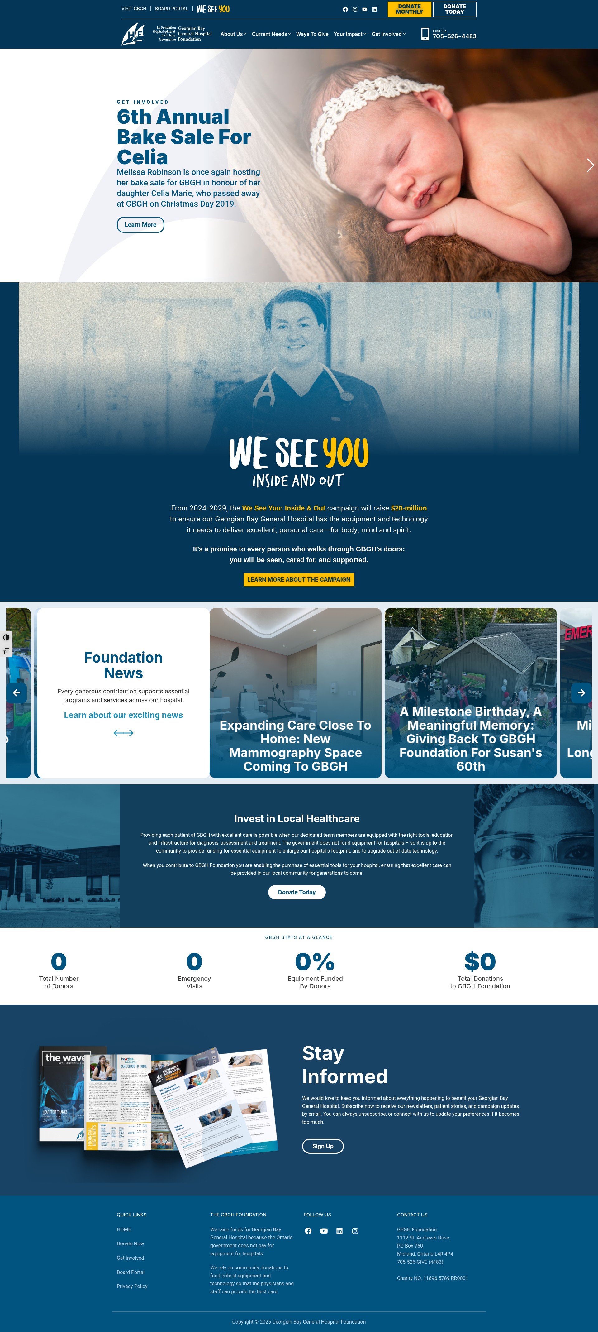 Screenshot of gbghf.ca