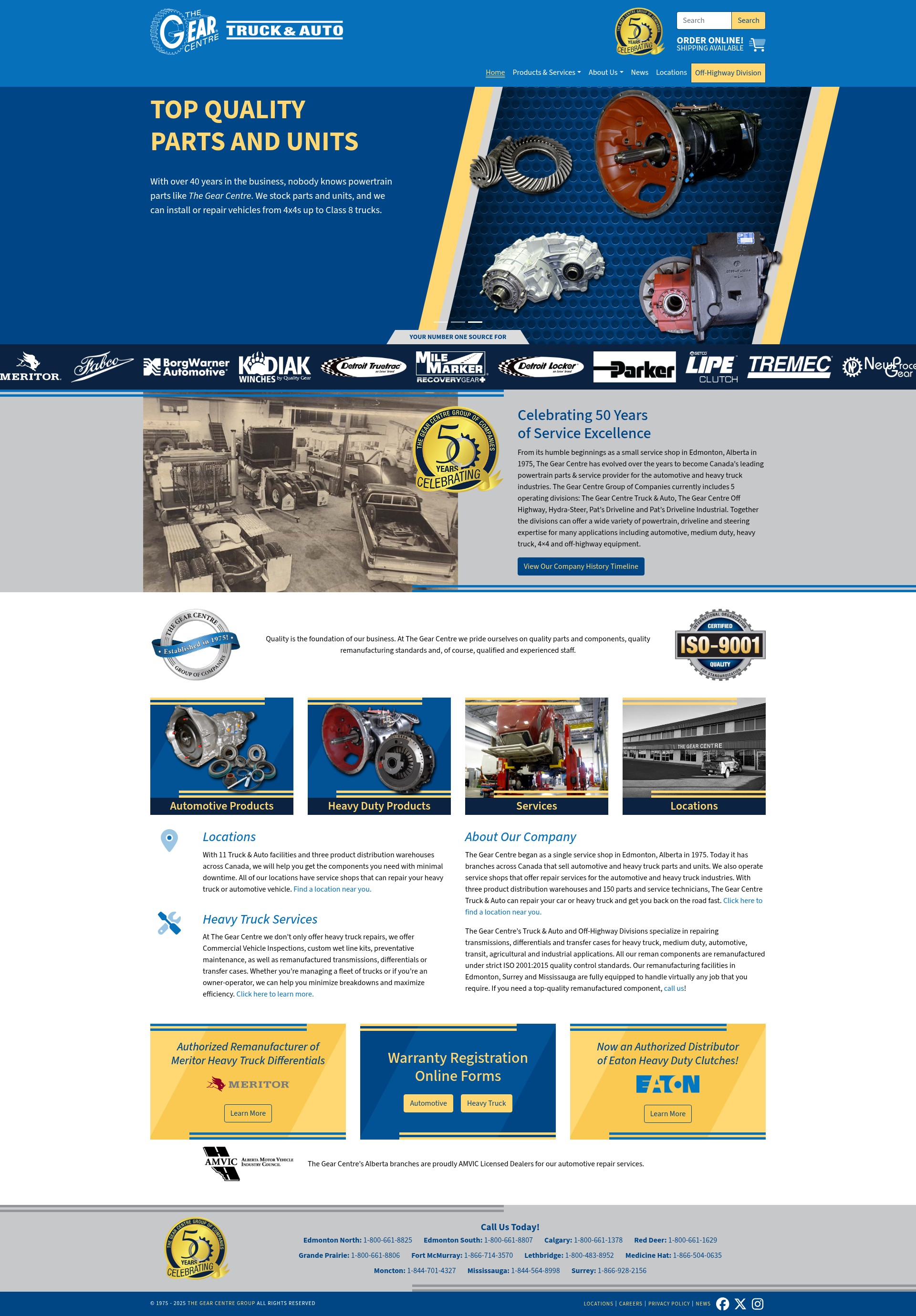 Screenshot of gearcentre.com