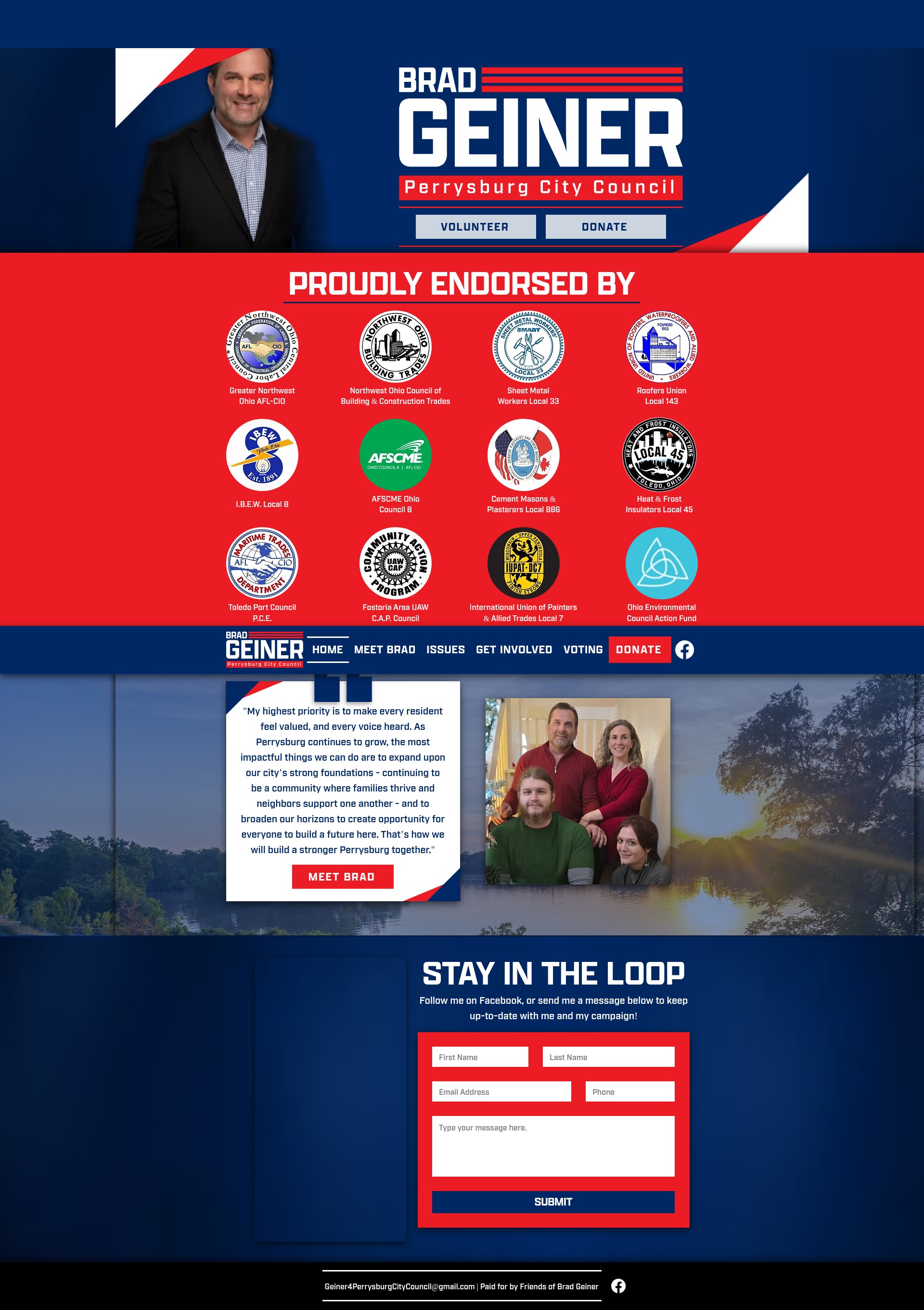 Screenshot of geinerforperrysburg.com
