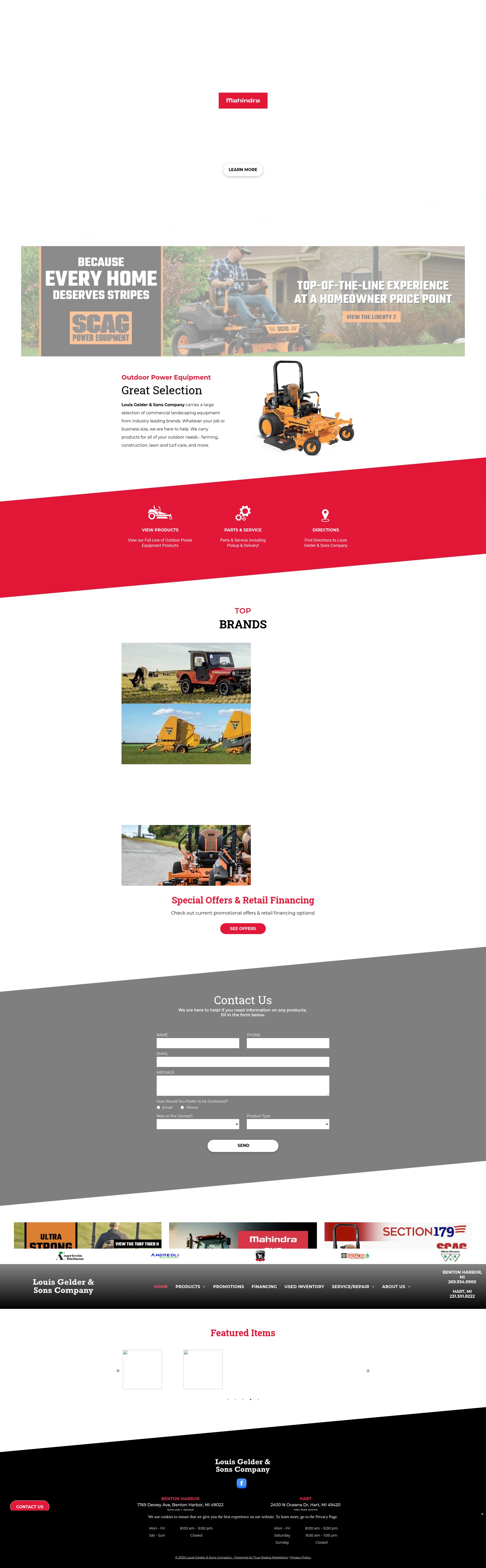 Screenshot of gelder-eq.com