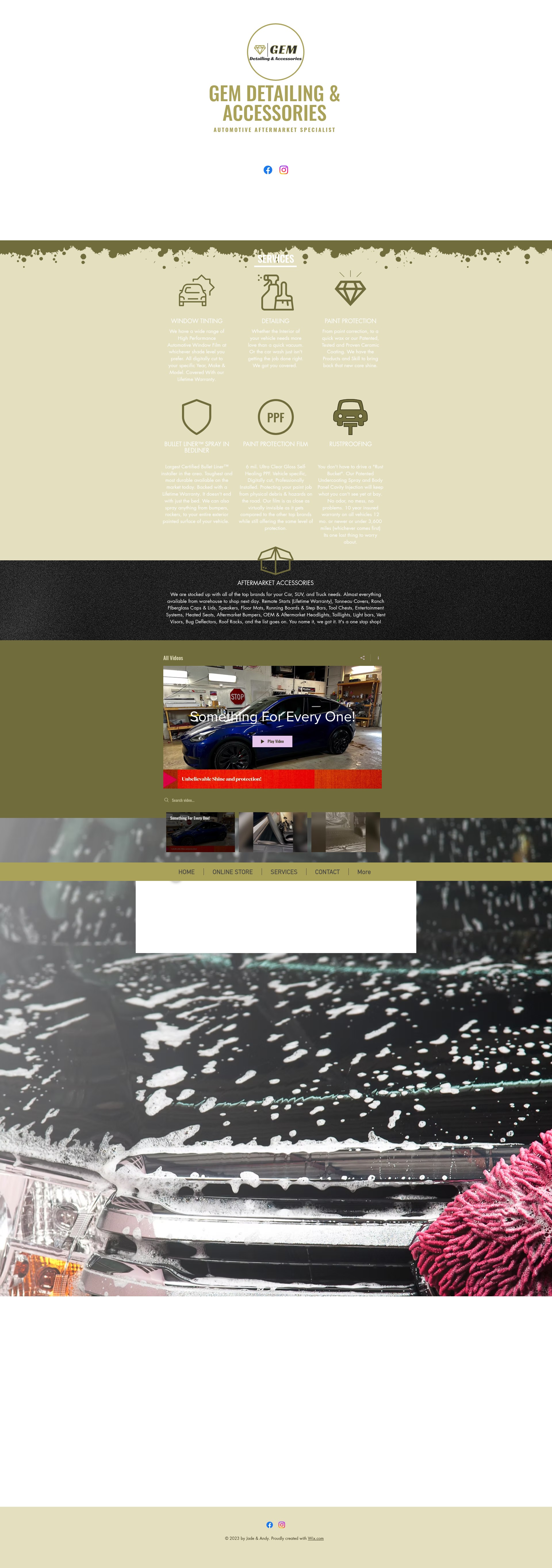 Screenshot of gemdetailandaccessories.com