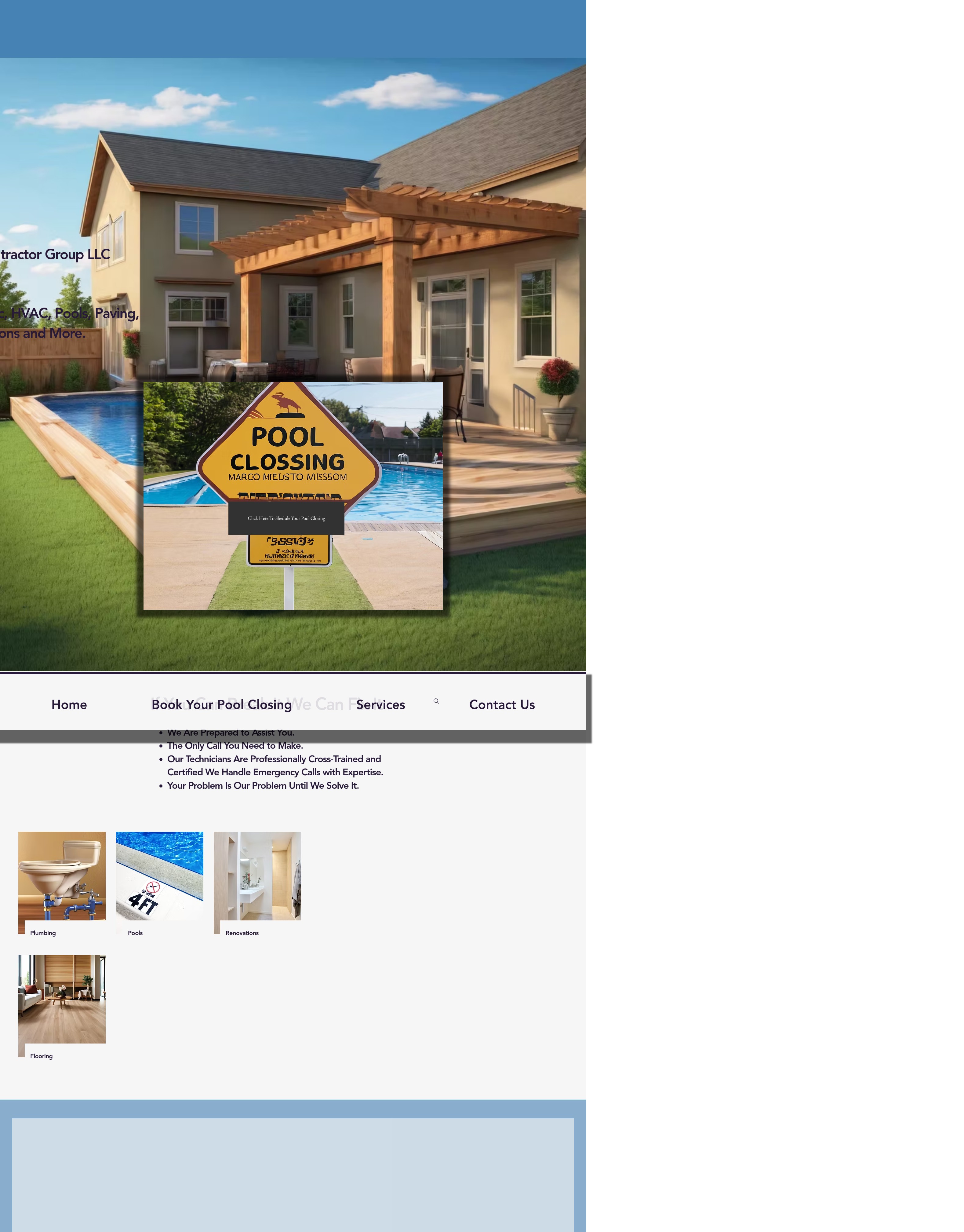 Screenshot of gencontractorgroup.com