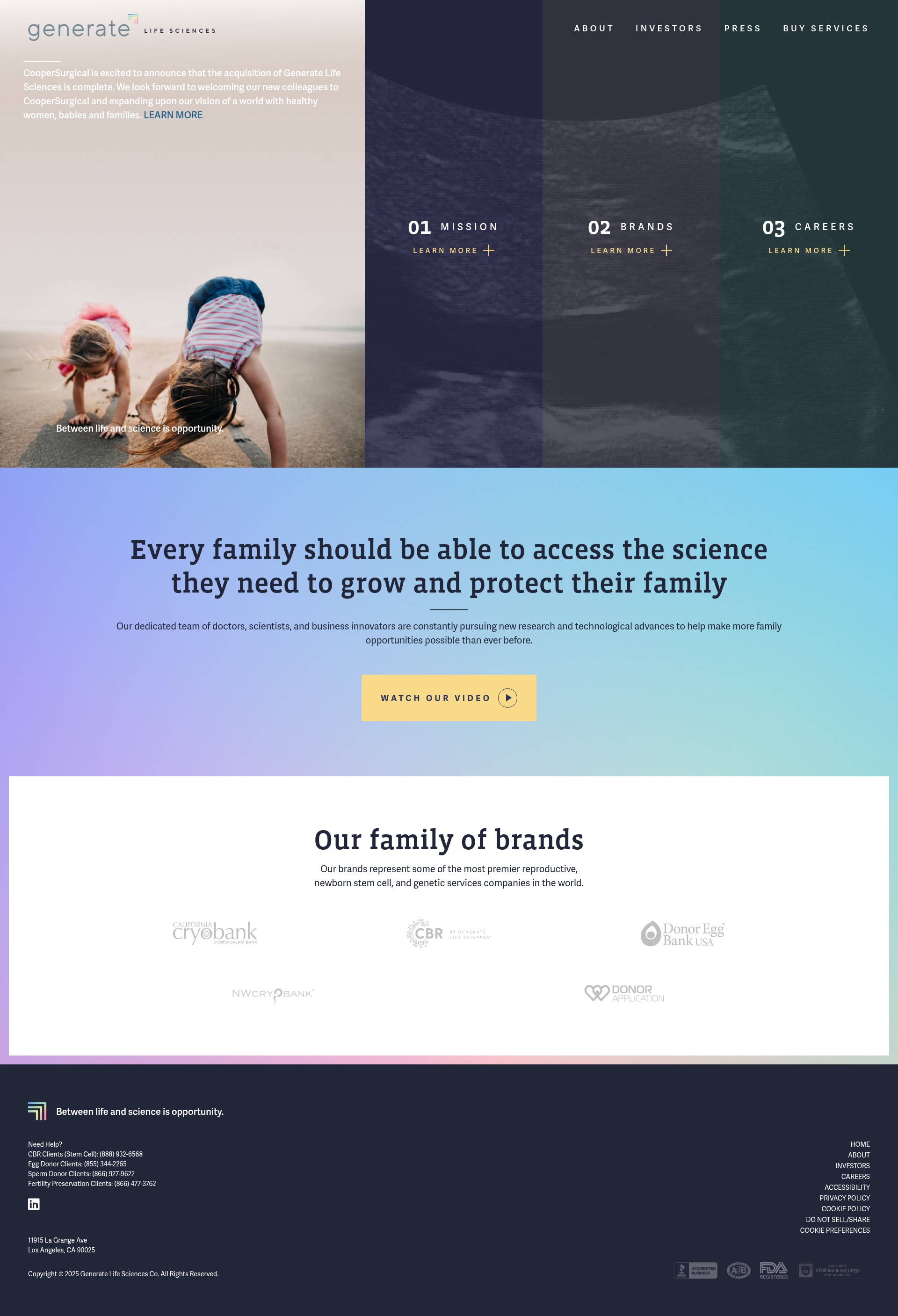 Screenshot of generate.com