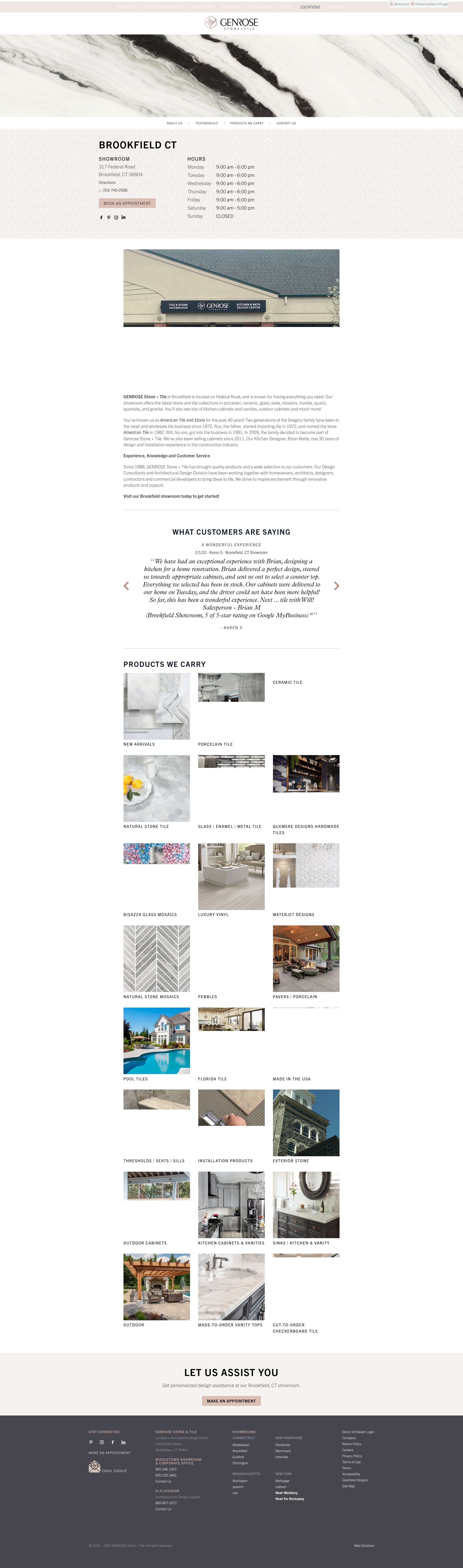 Screenshot of genrose.com