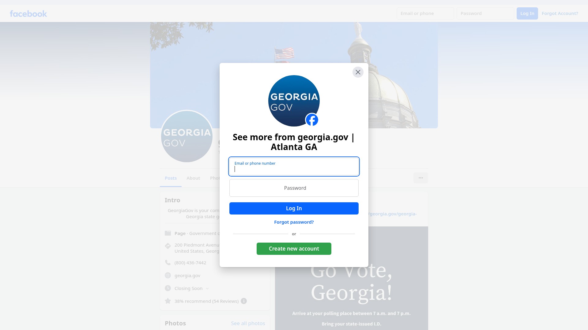 Screenshot of georgia.gov