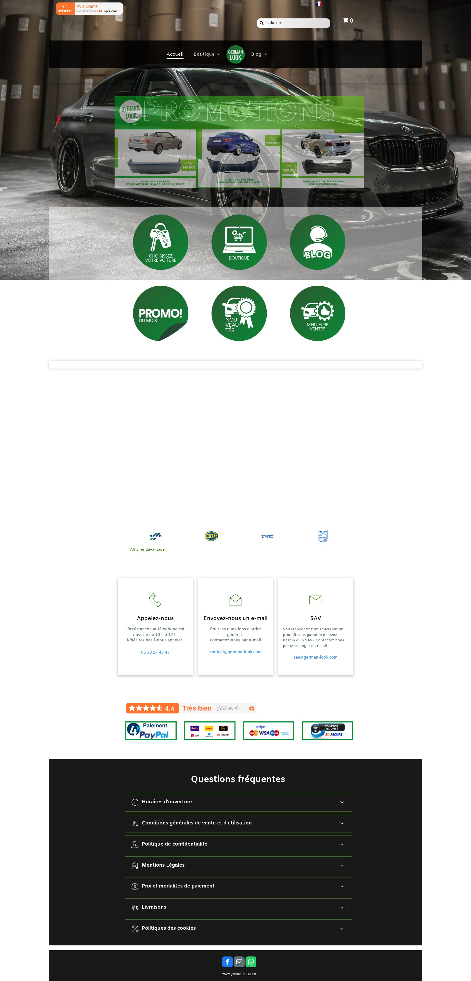 Screenshot of german-look.com