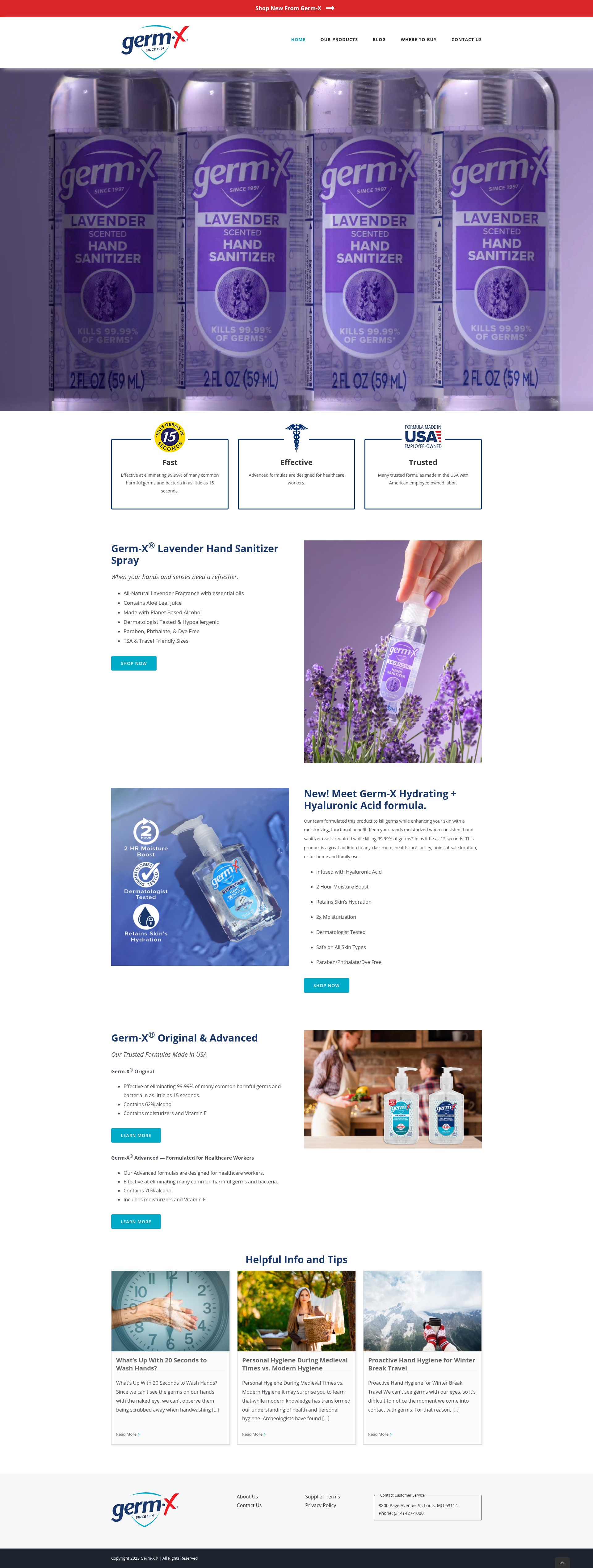 Screenshot of germx.com