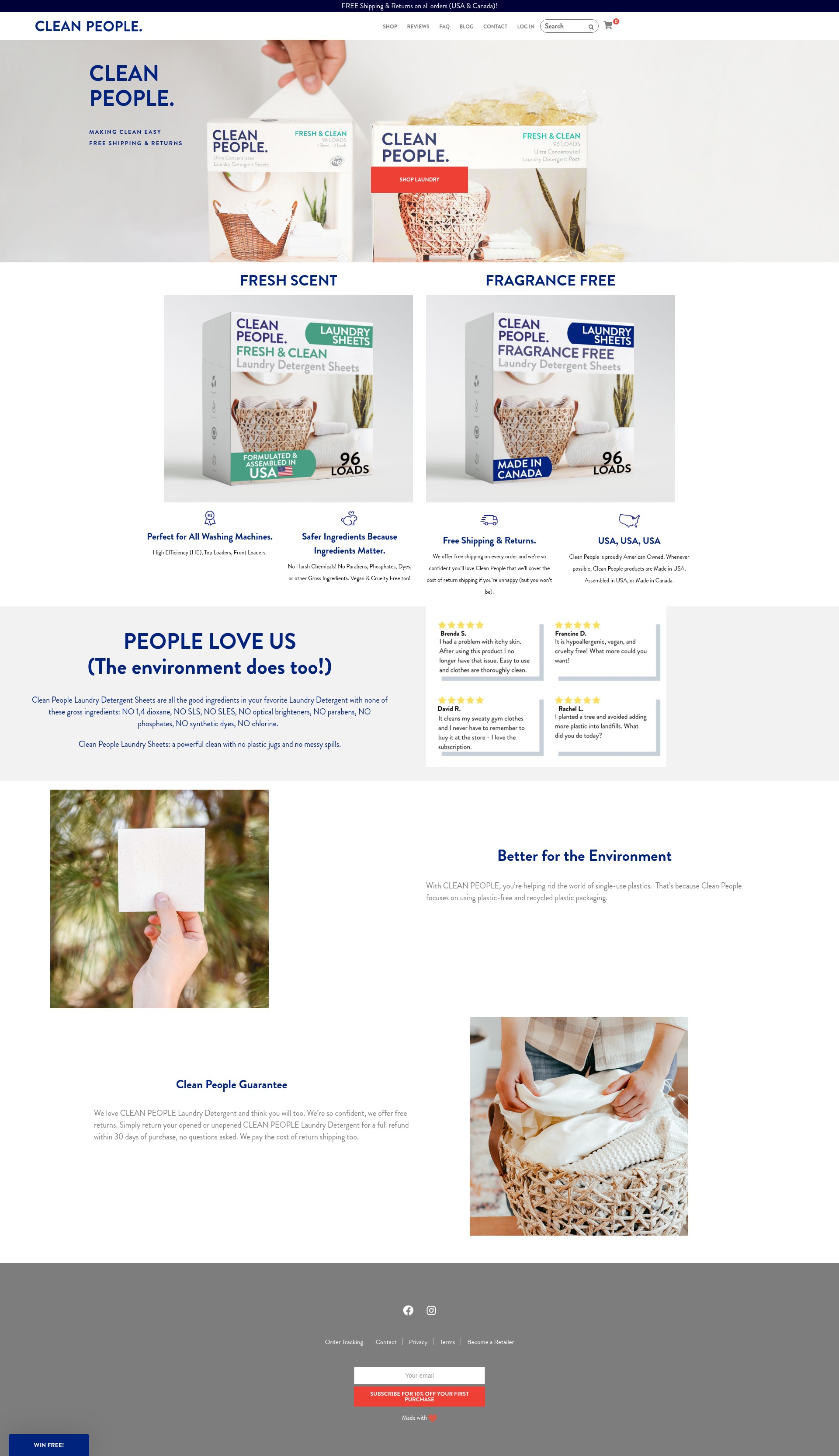 Screenshot of getcleanpeople.com