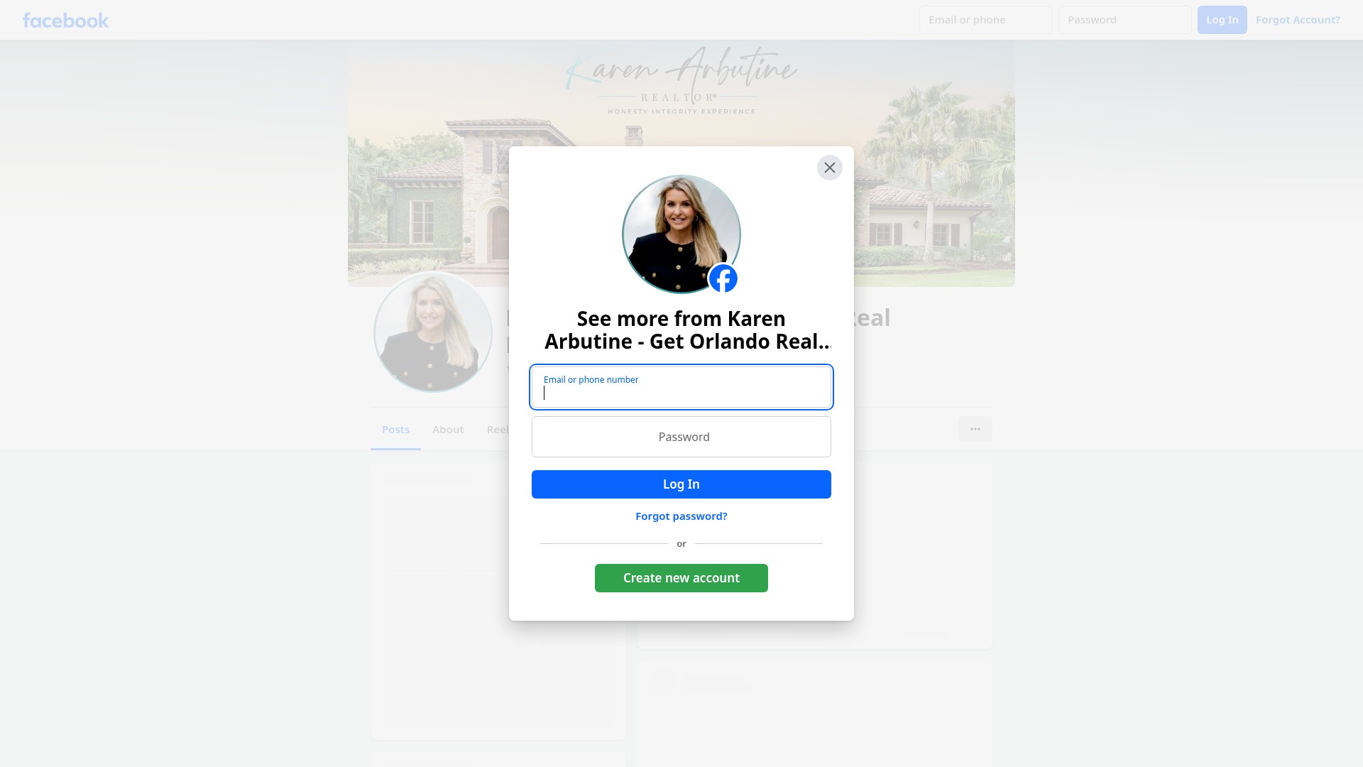 Screenshot of getorlandorealestate.com