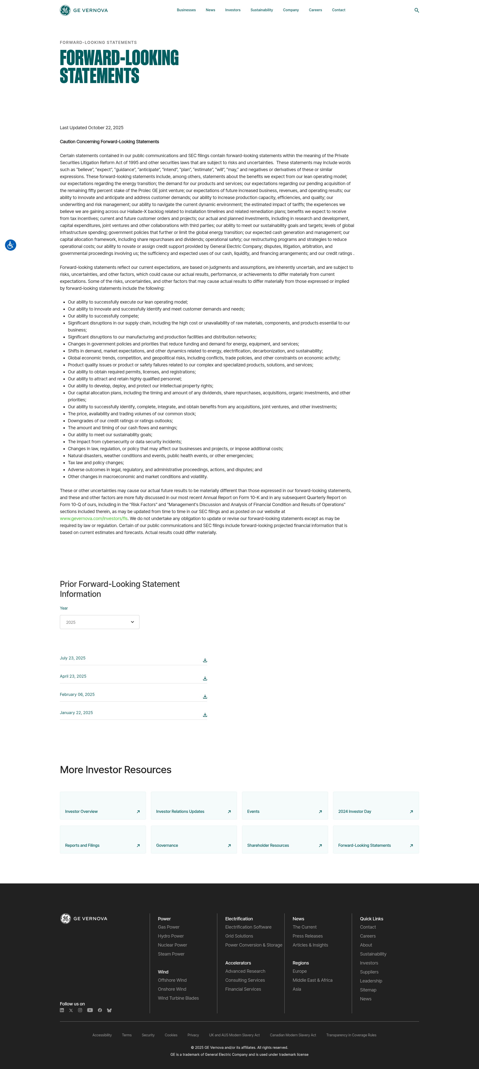 Screenshot of gevernova.com