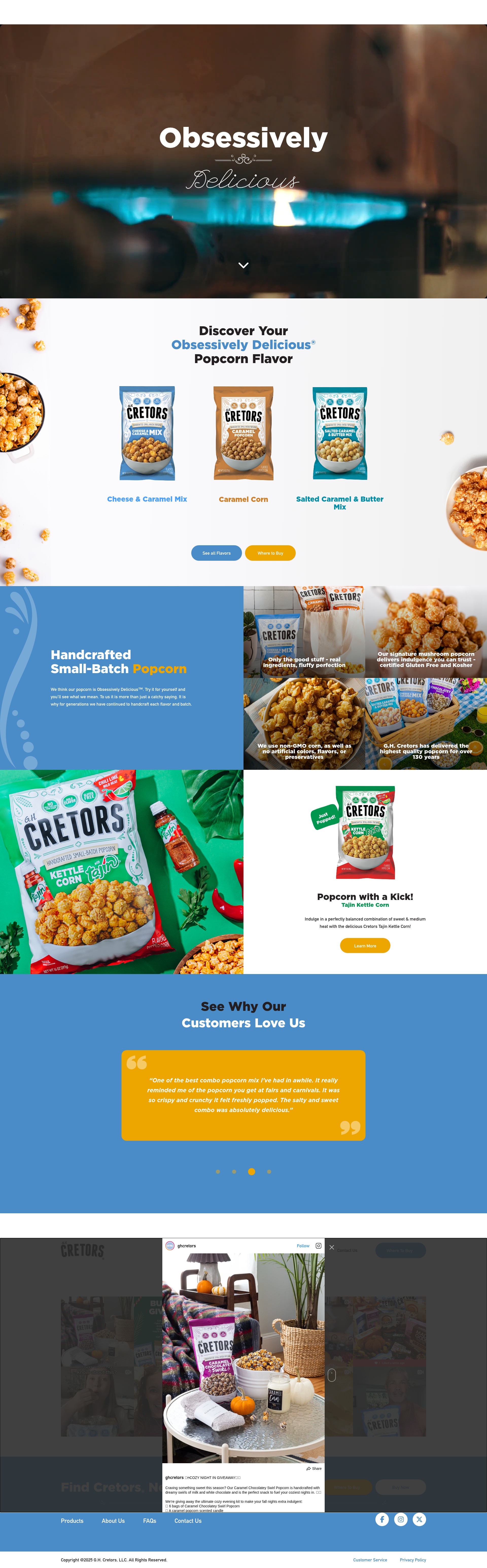 Screenshot of ghcretors.com