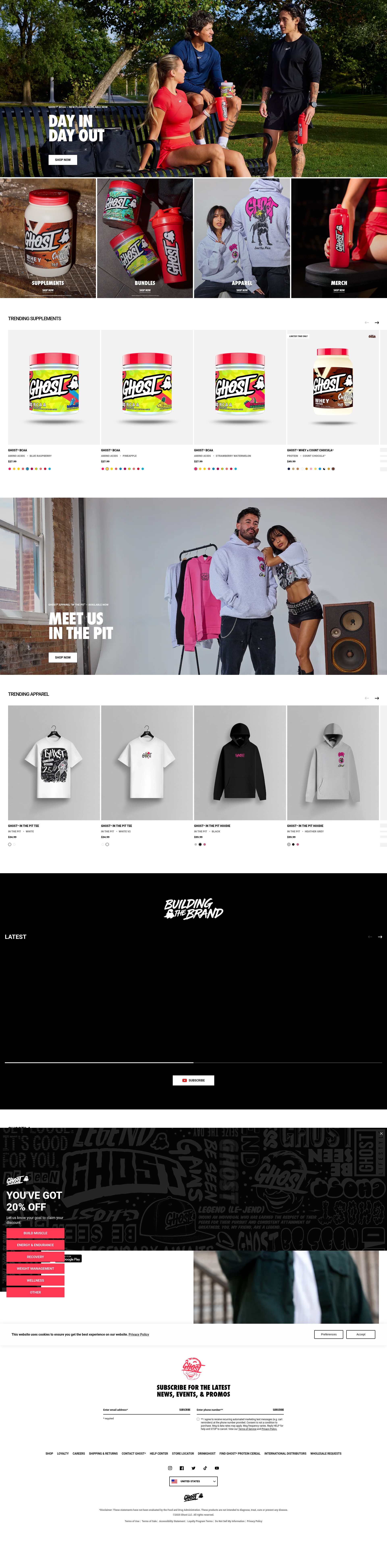 Screenshot of ghostlifestyle.com